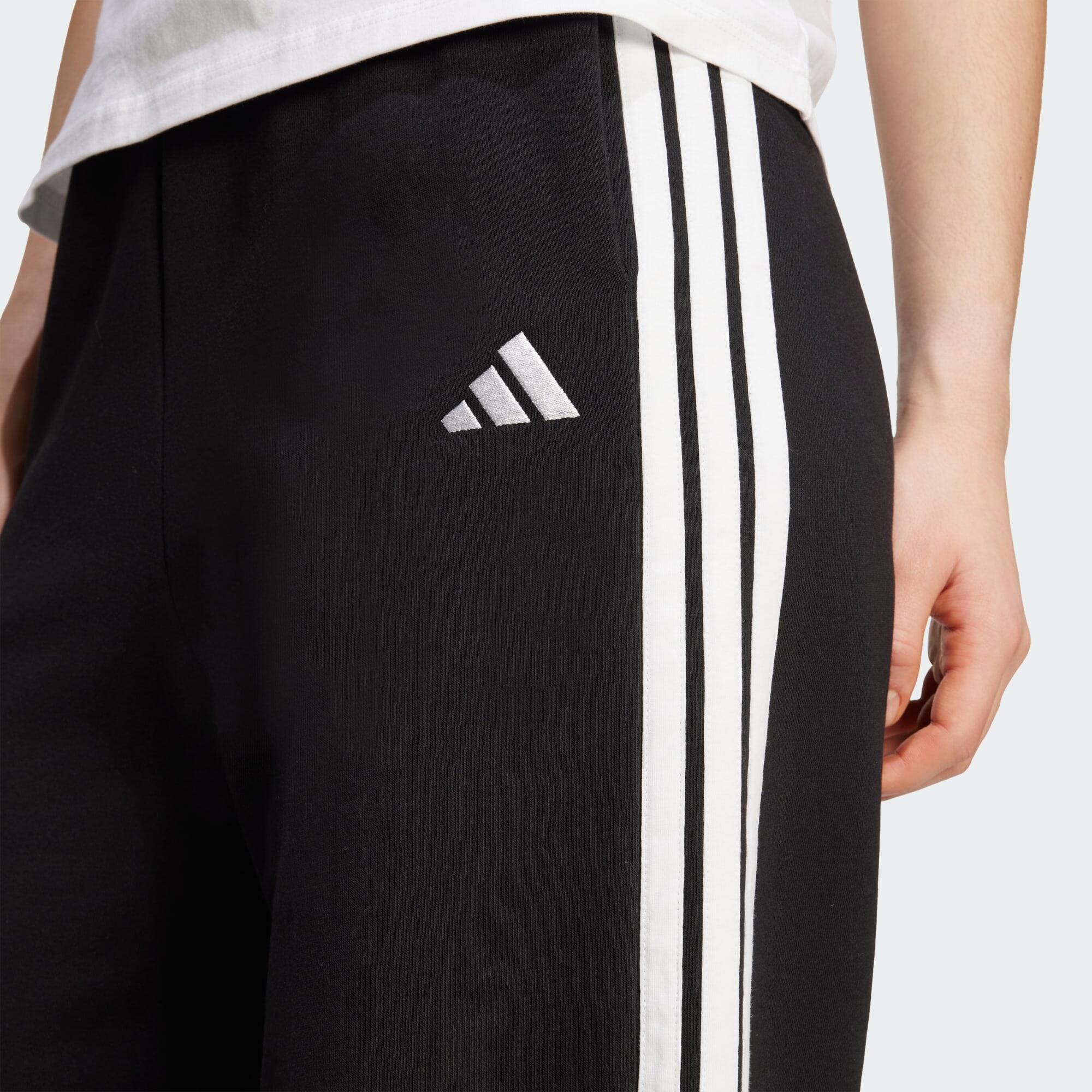 adidas 3-Stripes Fleece Wide Broek 5/5