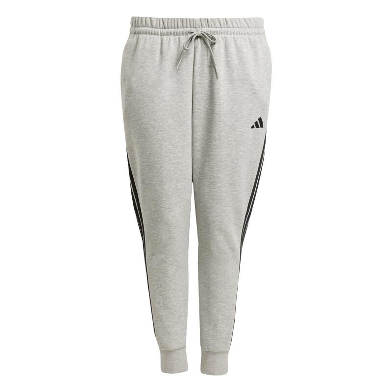 Spodnie Essentials 3-Stripes Fleece Slim (Plus Size)