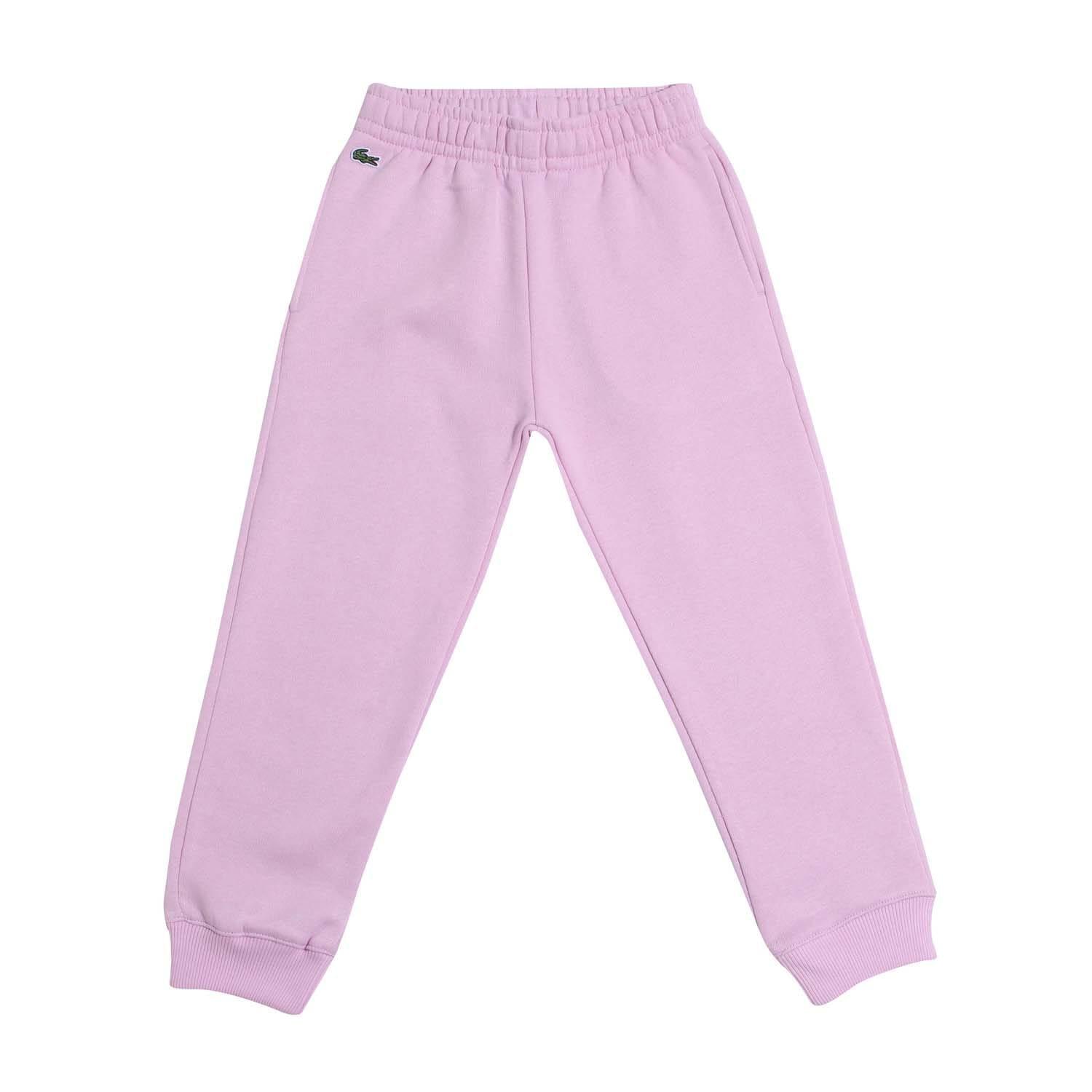 Childrens/Kids Fleece Sport Jogging Bottoms (Pink) 1/3