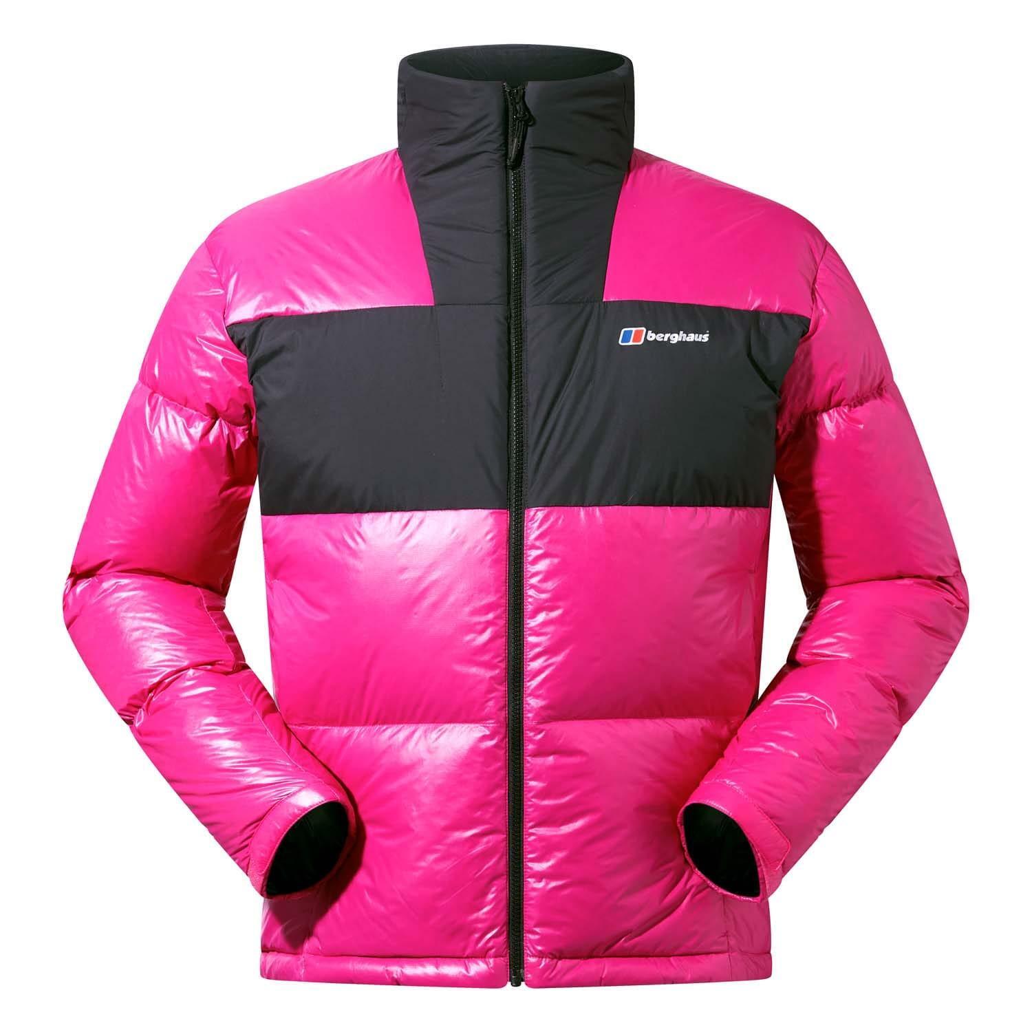 Unisex Adult Urban Arkos Down Reflective Jacket (Pink/Black) 1/3