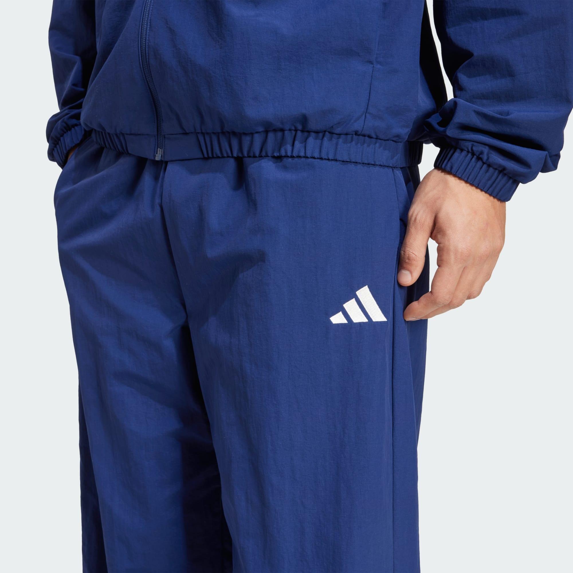 Pantalon ourlet ouvert toile petit logo Essentials 4/5