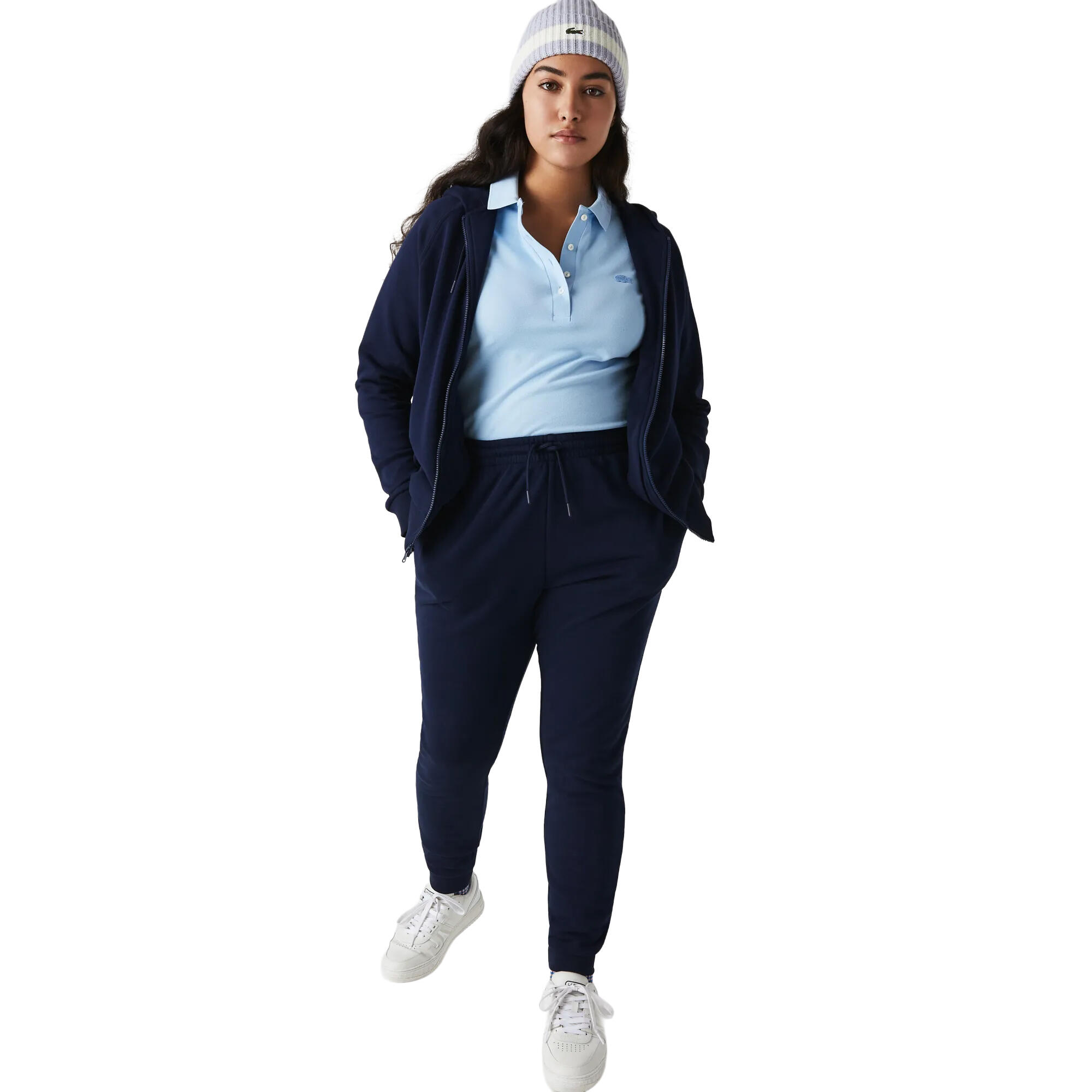 Pantalon De Jogging Femme (Bleu Marine) 3/3