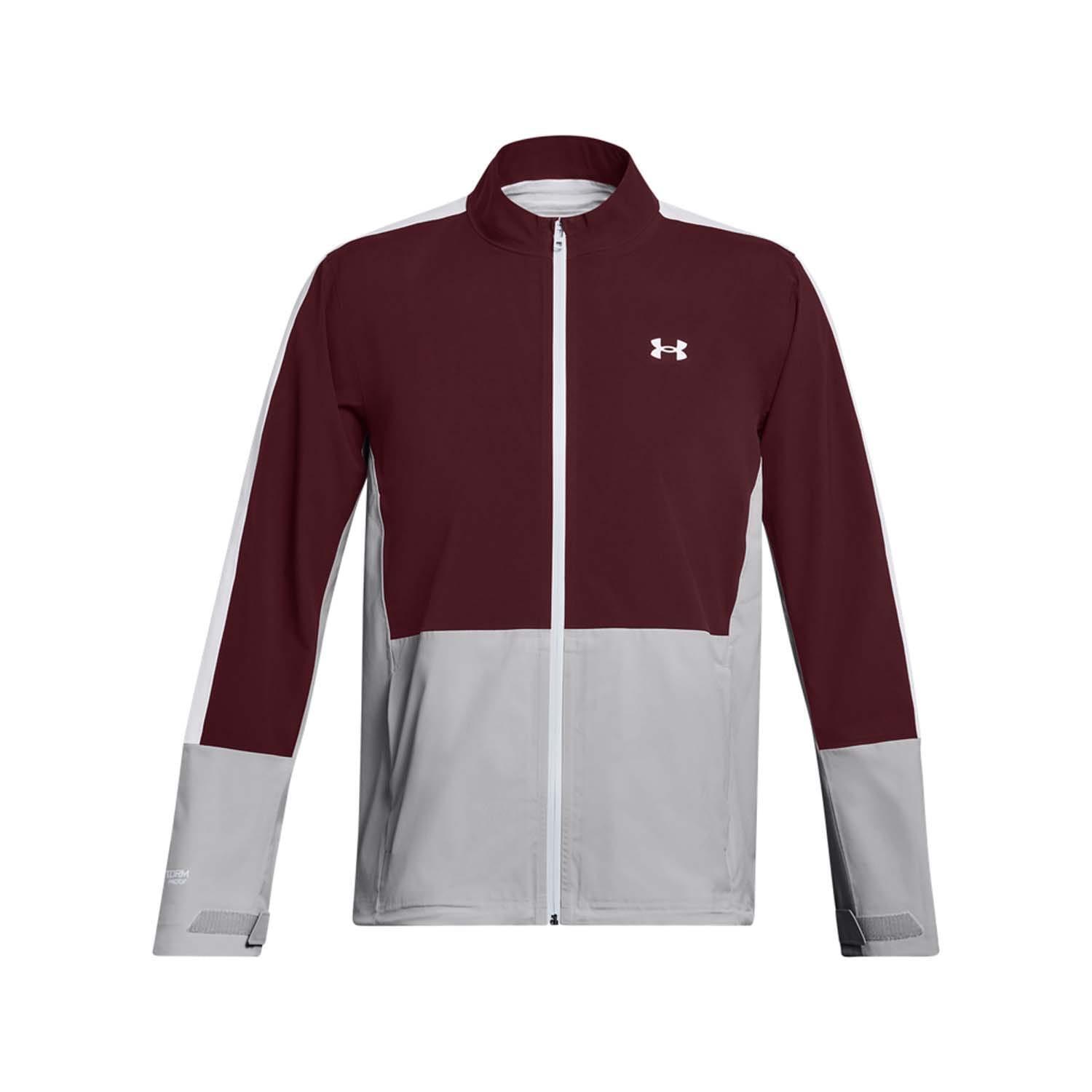 UNDER ARMOUR Giacca Impermeabile Uomo Under Armour Stormproof 3.0 Rosso Marrone