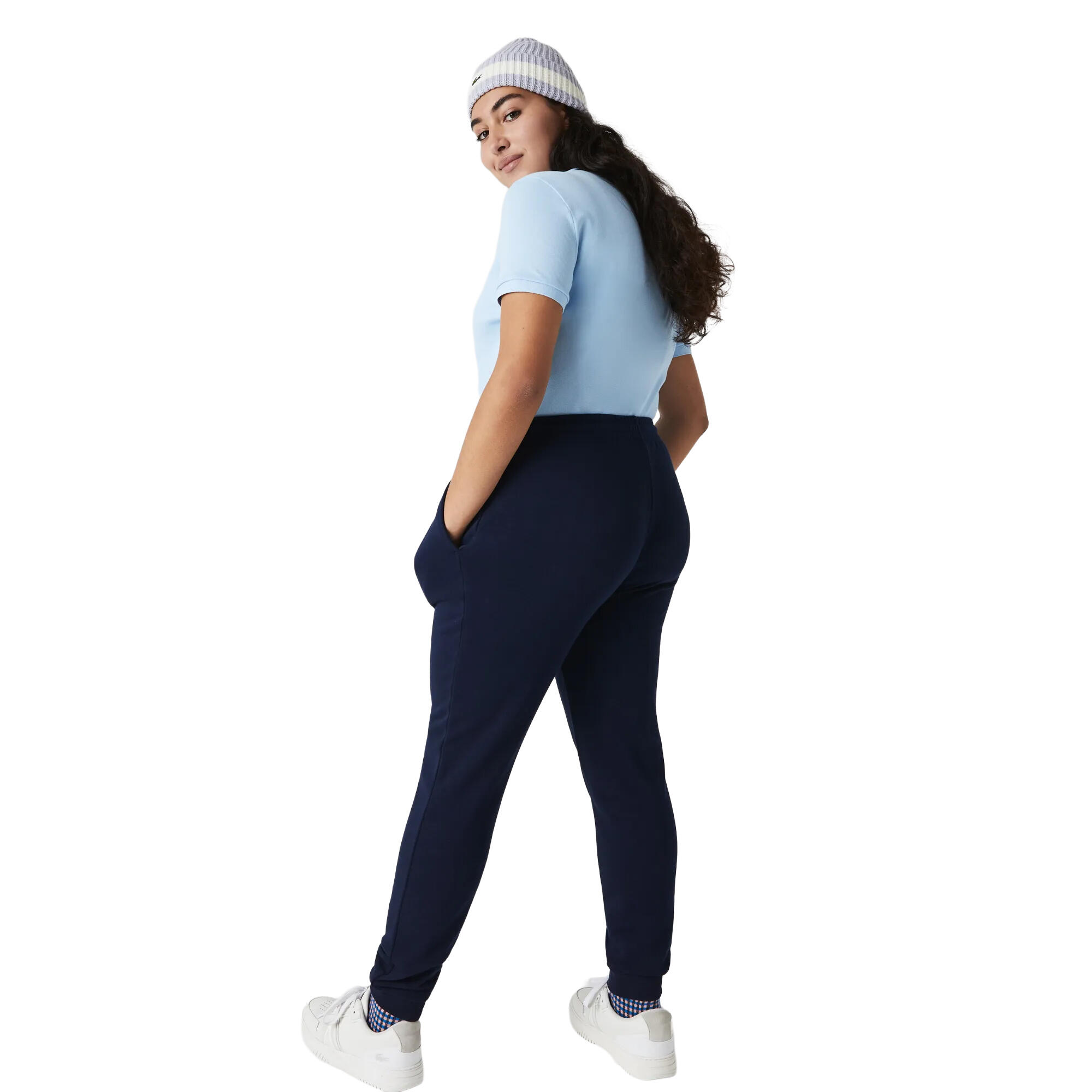 Pantalon De Jogging Femme (Bleu Marine) 2/3