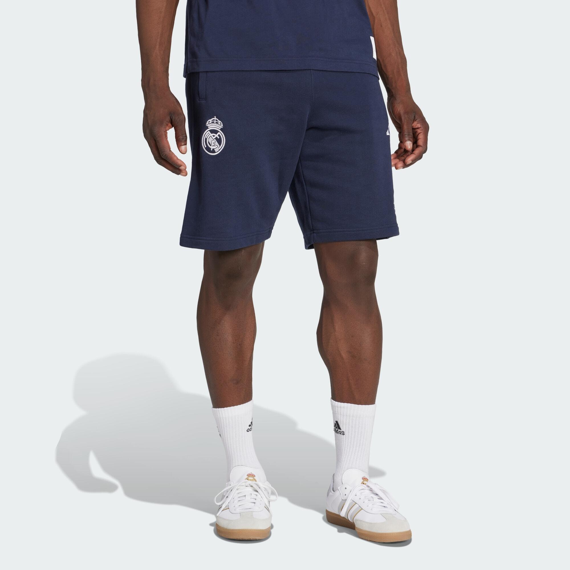 Adidas - Short Real Madrid Us Pack - Short - Blanc|bleu - 42 M/l - Decathlon