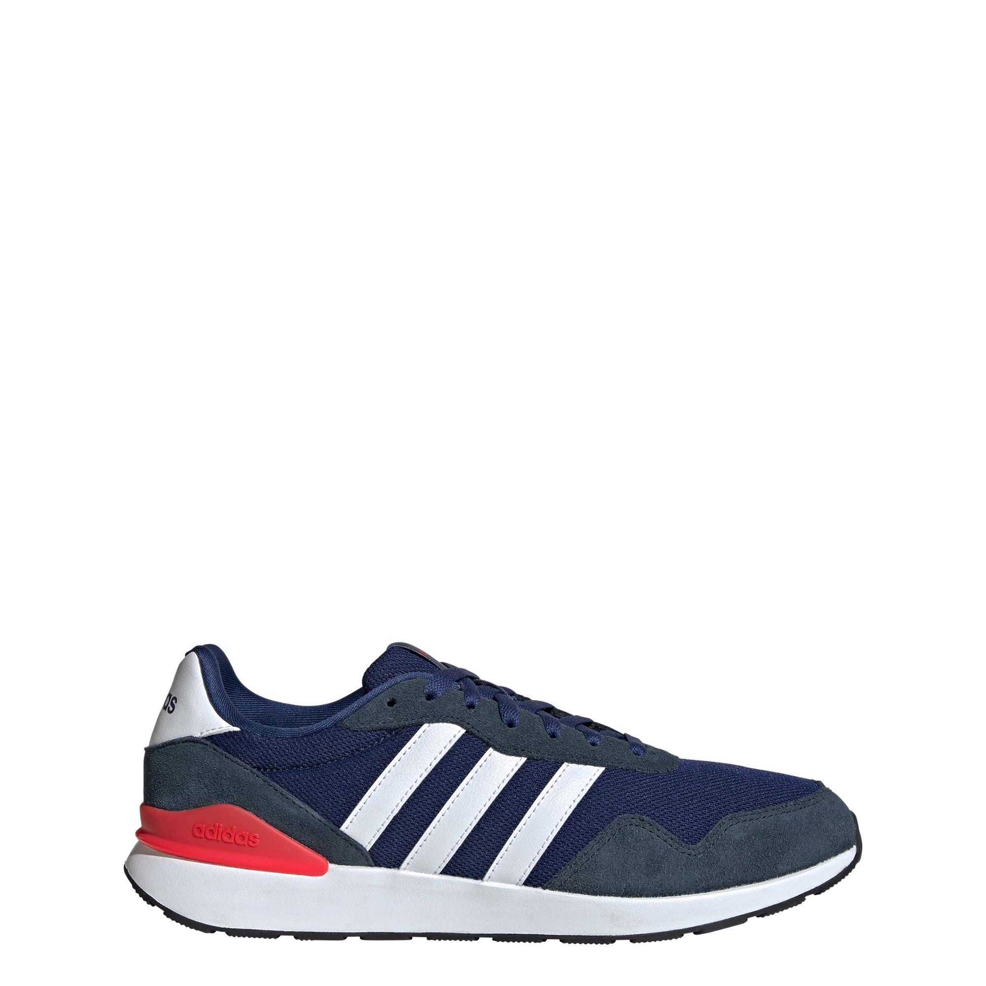 dark blue / white / purple