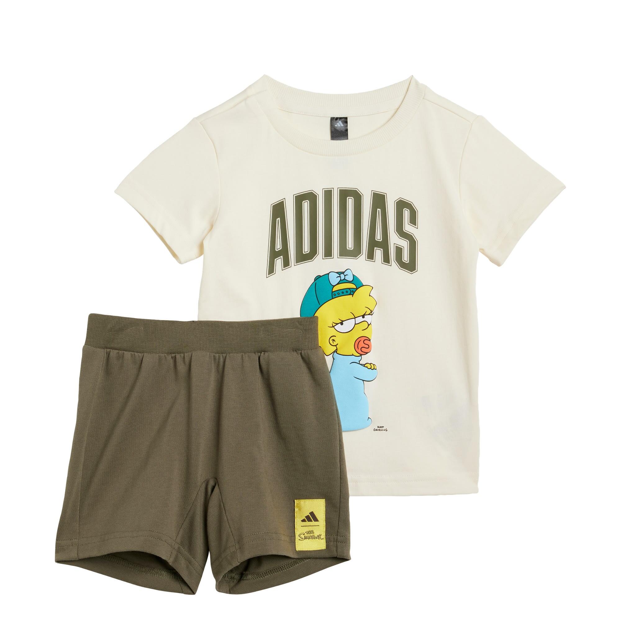 ADIDAS Set di T-shirt dei Simpson per bambini e bambine