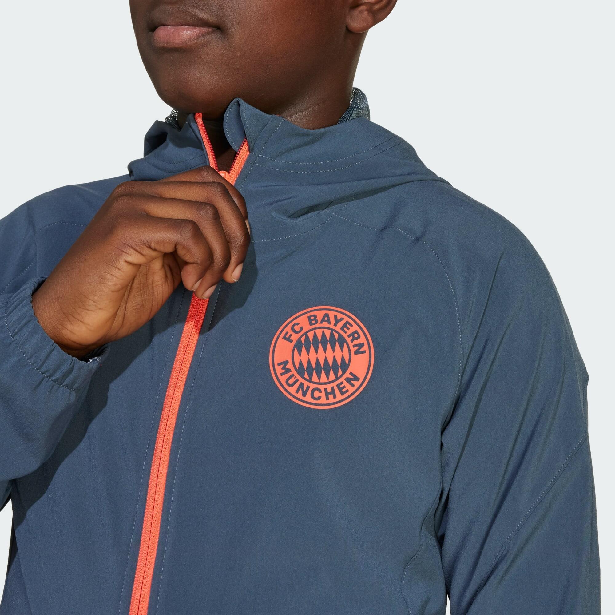 FC Bayern München Tiro 25 Competition Vis Tech Kids Travel Jacke 5/7