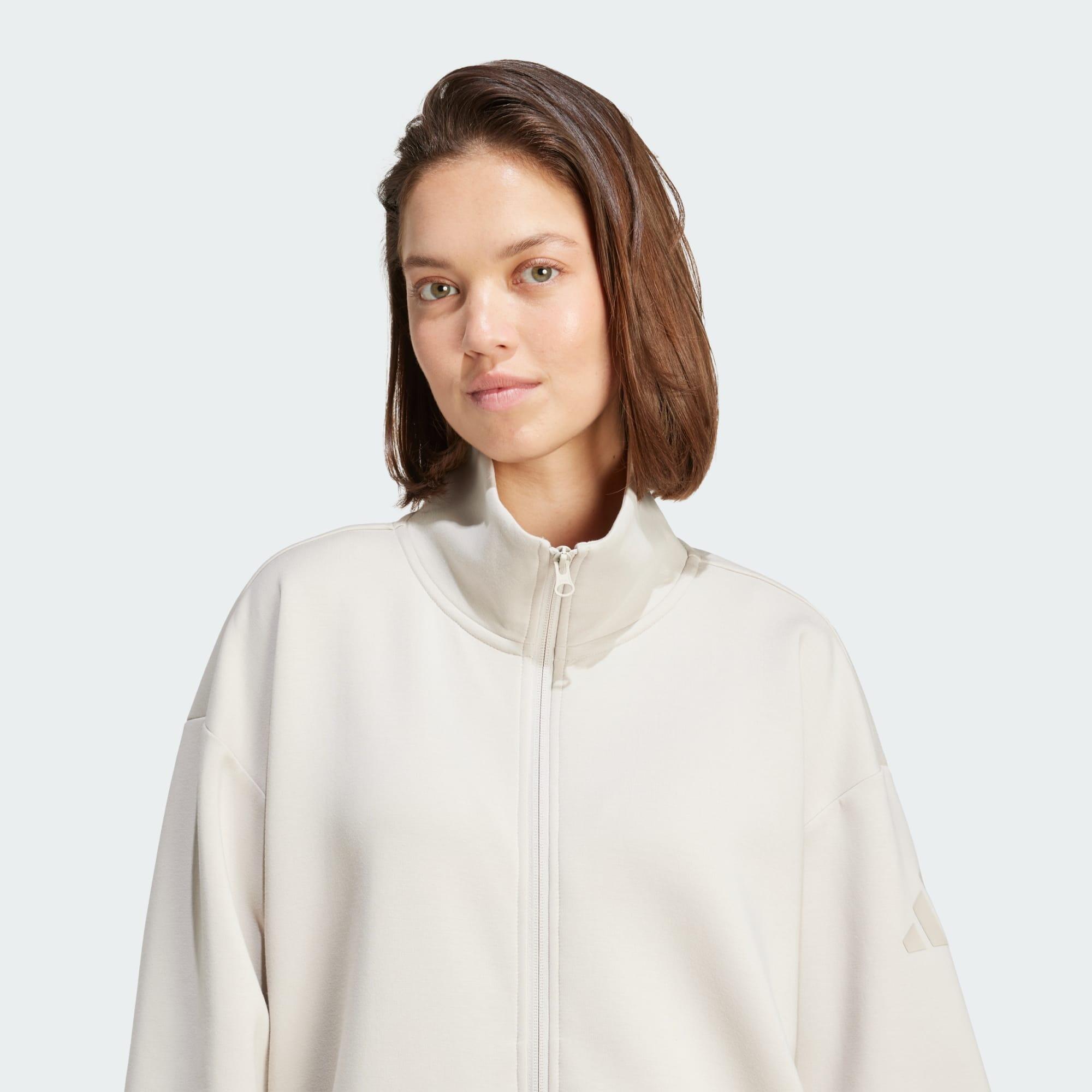 Haut coupe large avec zip sur toute la longueur Soft Lux 5/6