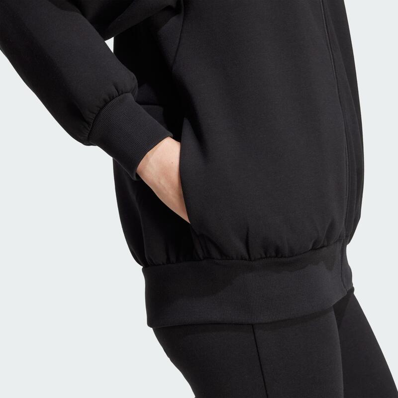 Volná mikina na zip ALL SZN Soft Lux