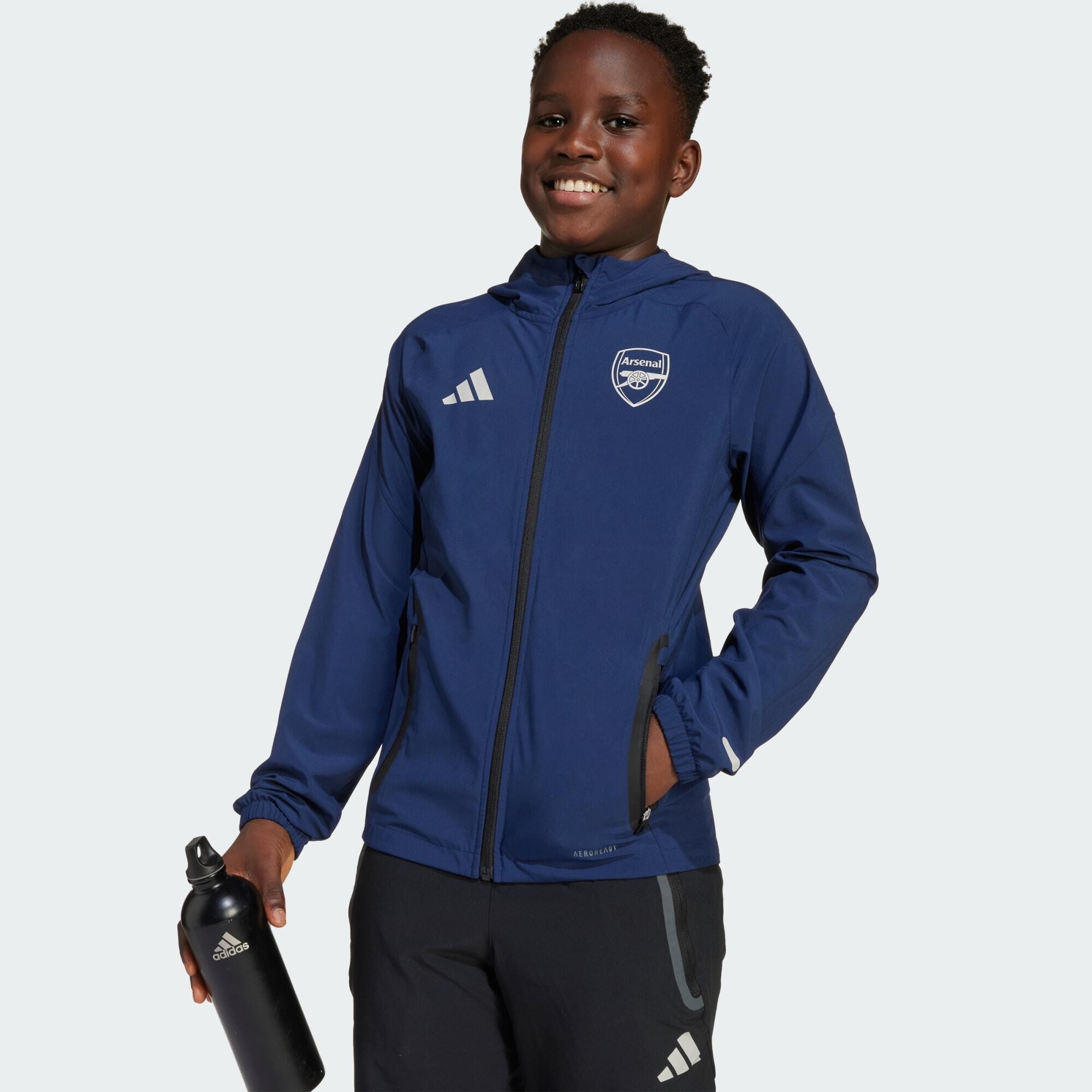 Arsenal Tiro 25 Competition Vis Tech Travel Jacket | Decathlon