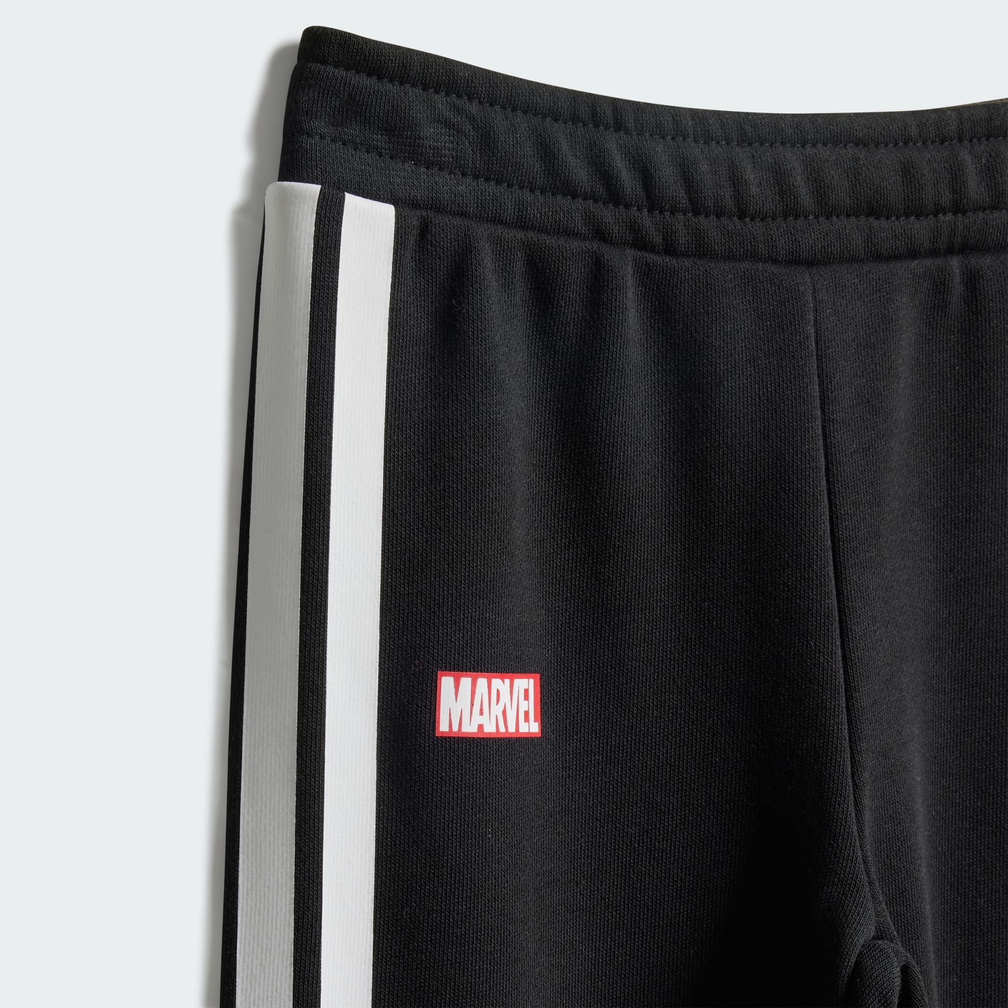 Completo felpa e pantaloni Spider Man Marvel per bambini 5/7