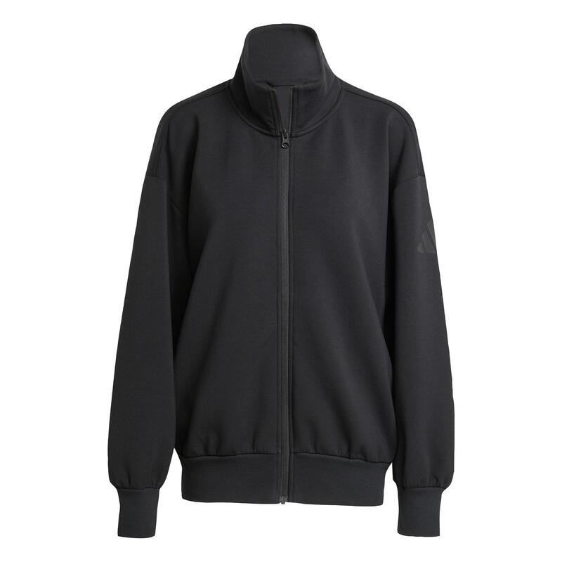 Volná mikina na zip ALL SZN Soft Lux