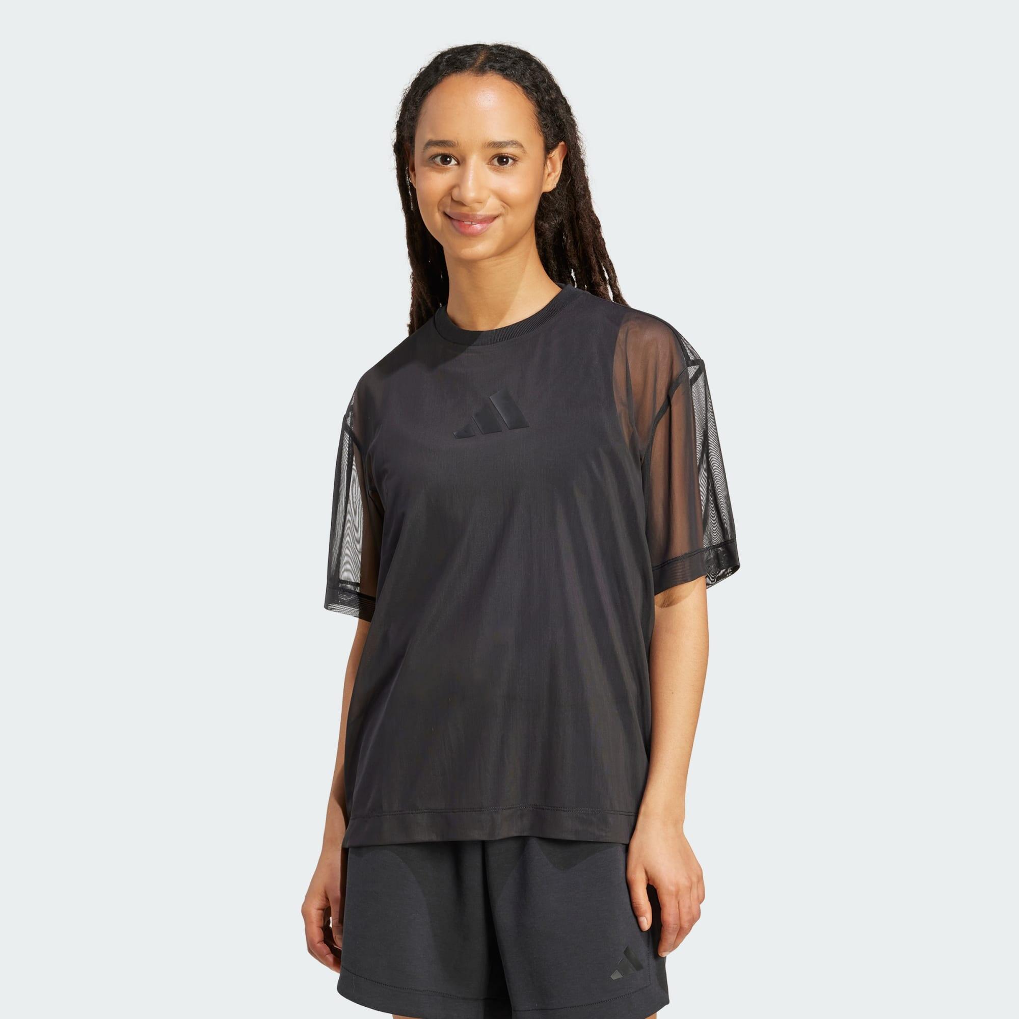 ADIDAS Soft Lux Mesh Tee