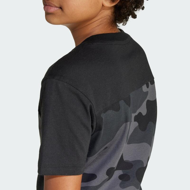 Koszulka Seasonal Essentials Camo Cotton Kids