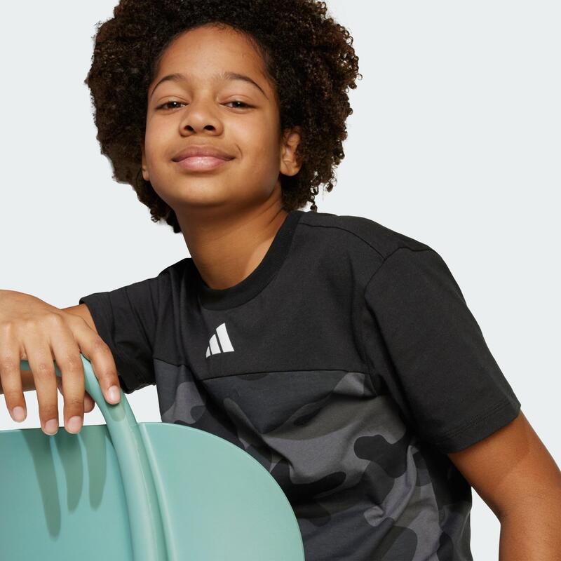 Koszulka Seasonal Essentials Camo Cotton Kids