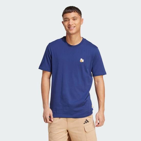 Camiseta Dog Hoop Patch Graphic