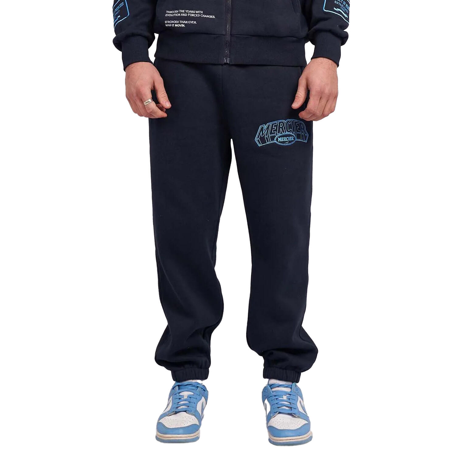 MERCIER Unisex Adult Compton Jogging Bottoms (Navy)