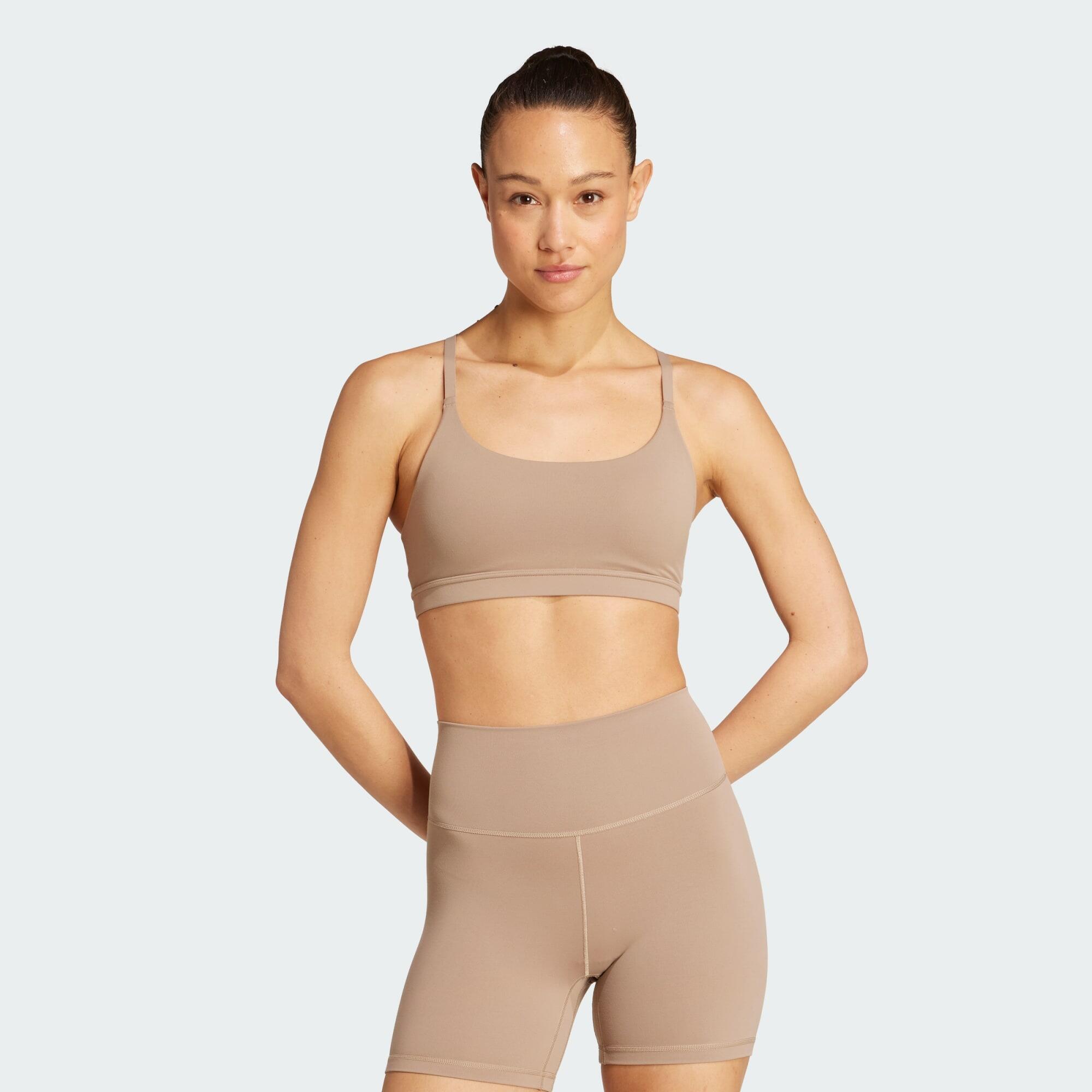 Adidas - Brassière Adidas All Me Light Support - Brassière - Marron - 36 Xs - Decathlon