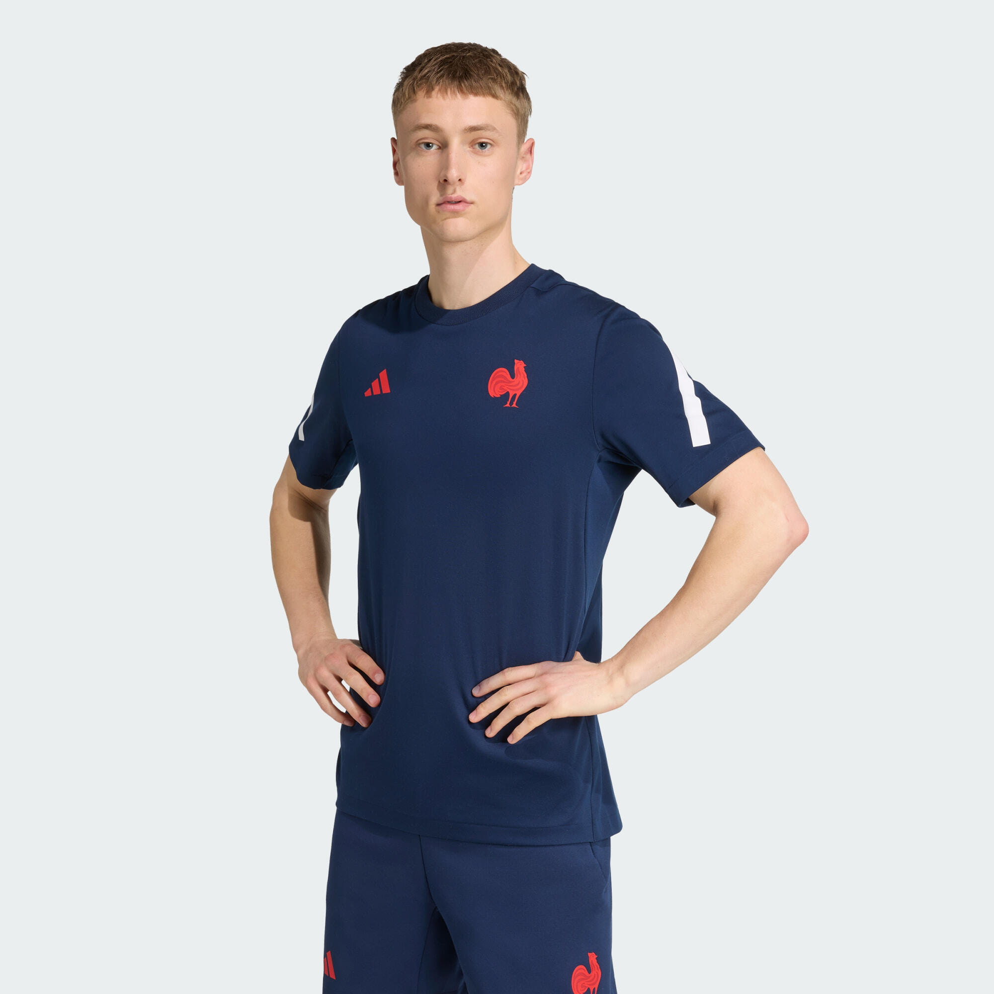 T-shirt de viagem da frança