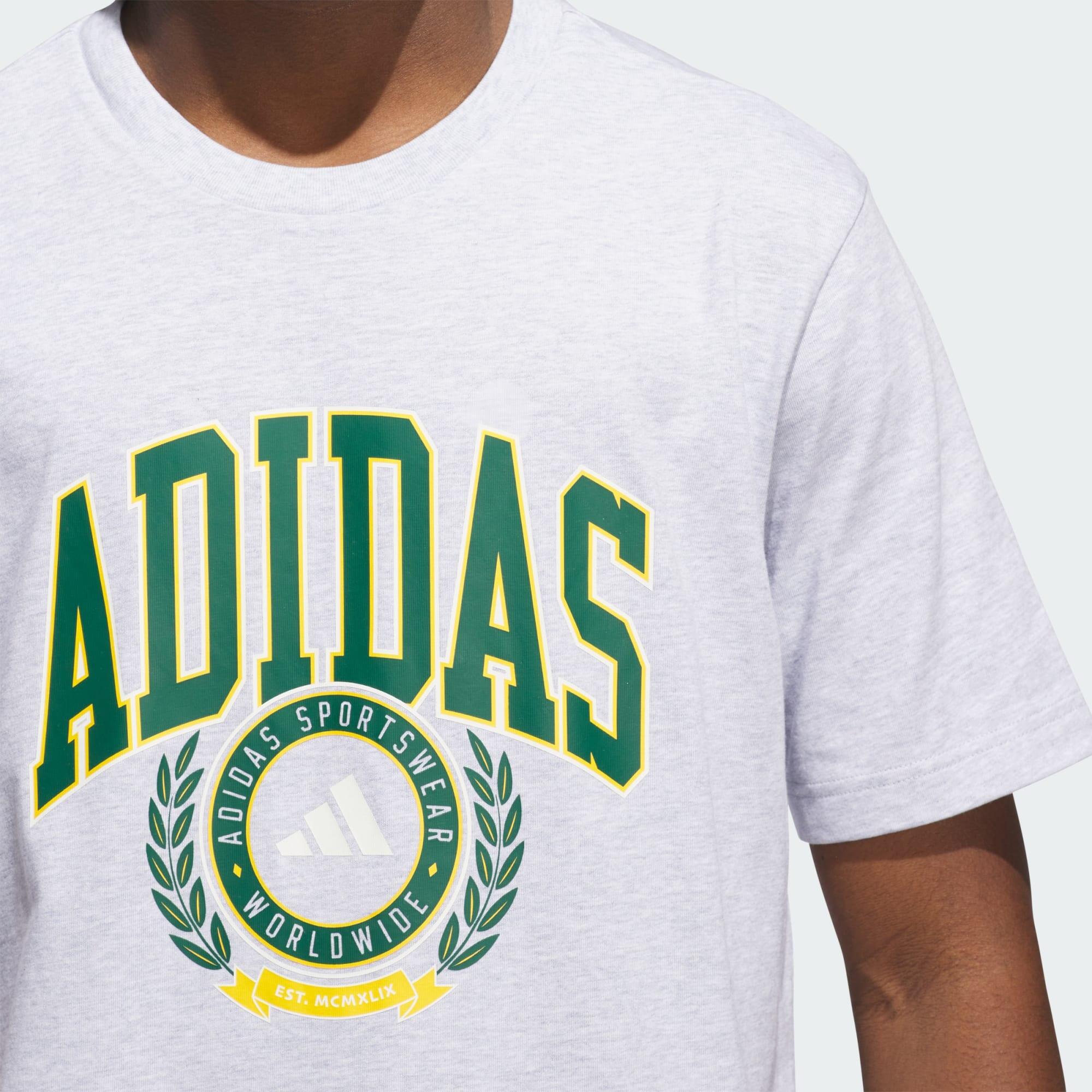 Varsity Crest Grafik T-Shirt 4/5