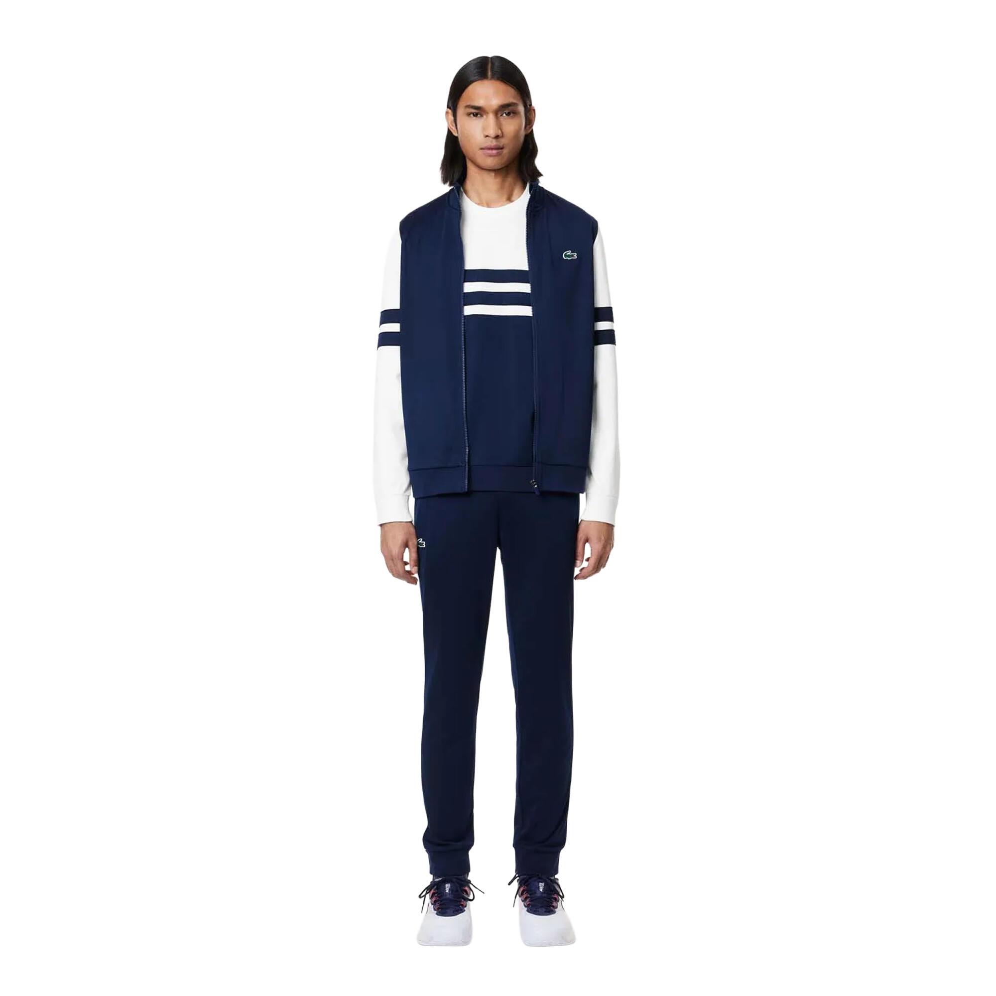 Sweat Homme (Blanc / Bleu Marine) 4/4