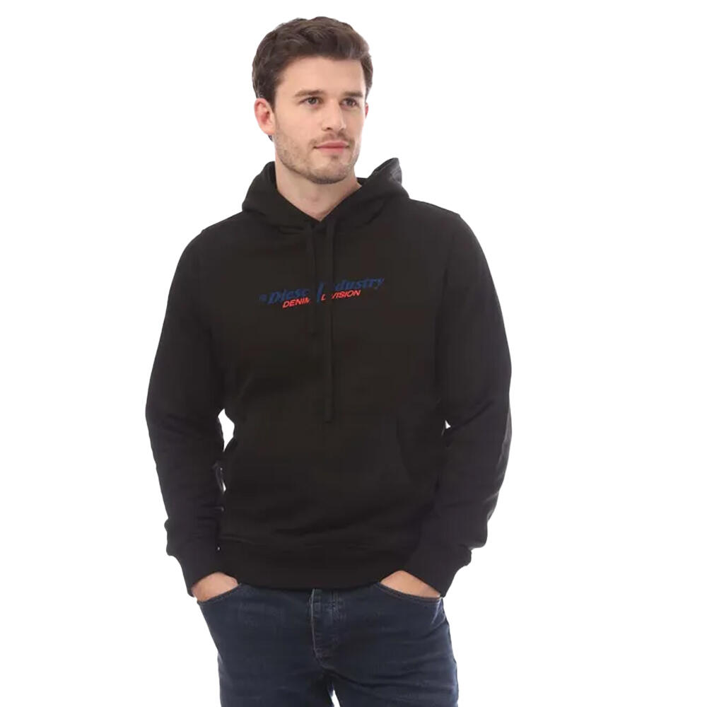 DIESEL Mens SGinn Hoodie (Black)