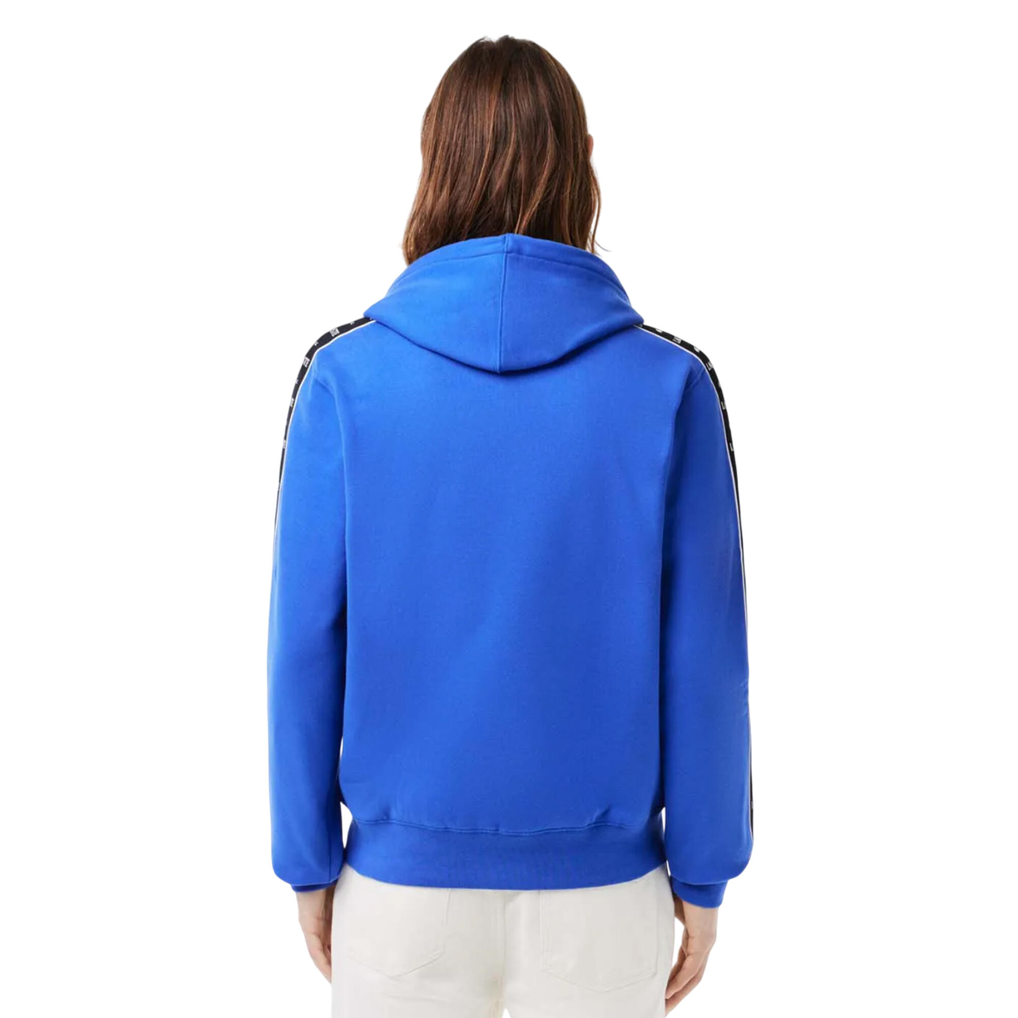 Mens Jogger Zipped Hoodie (Blue) 2/3