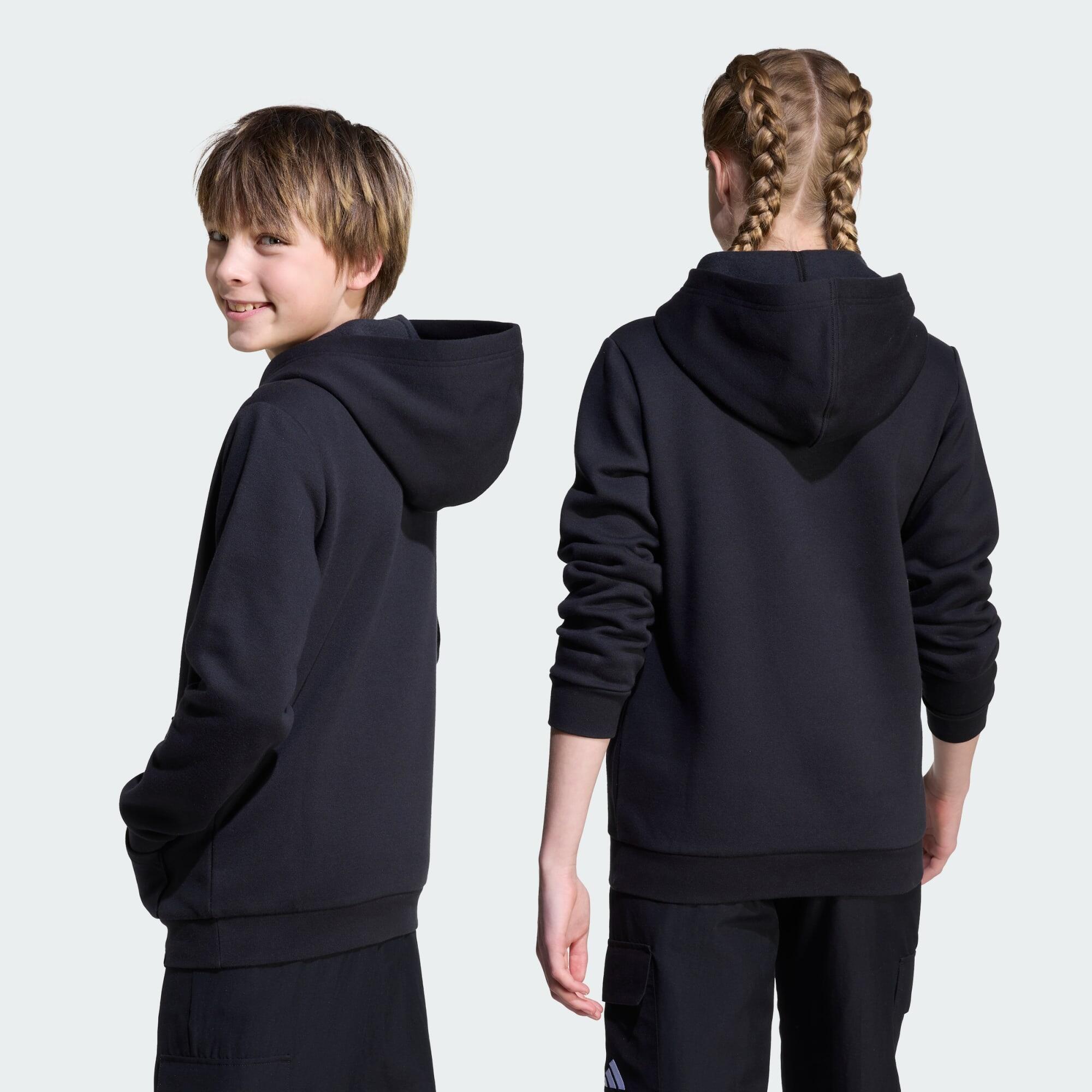 Felpa con cappuccio con grafica mimetica Kids 3/5