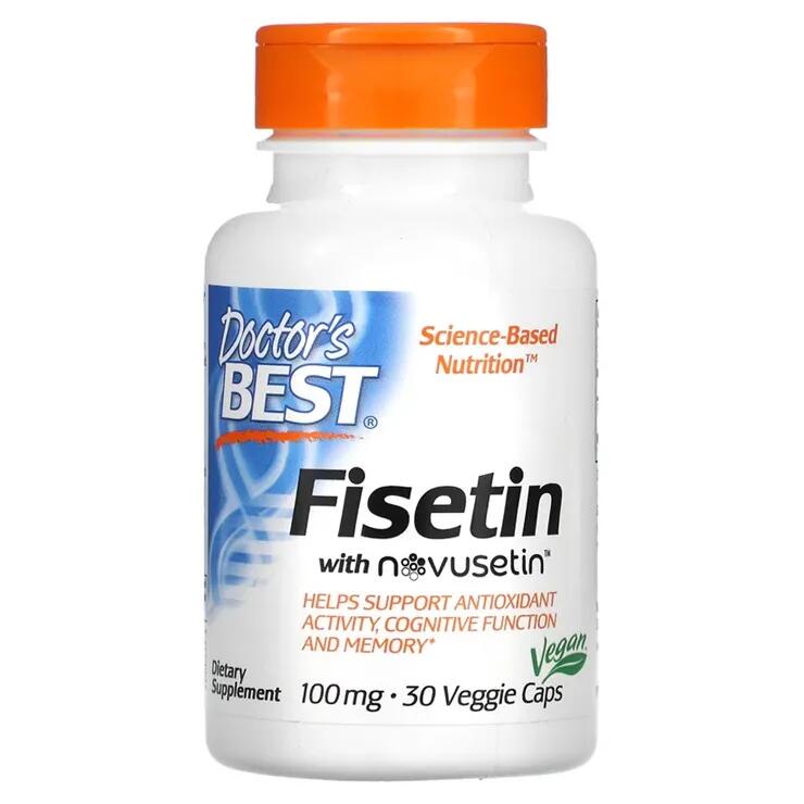 Fisetin + Novusetin 100mg Doctor's Best 30 vkaps