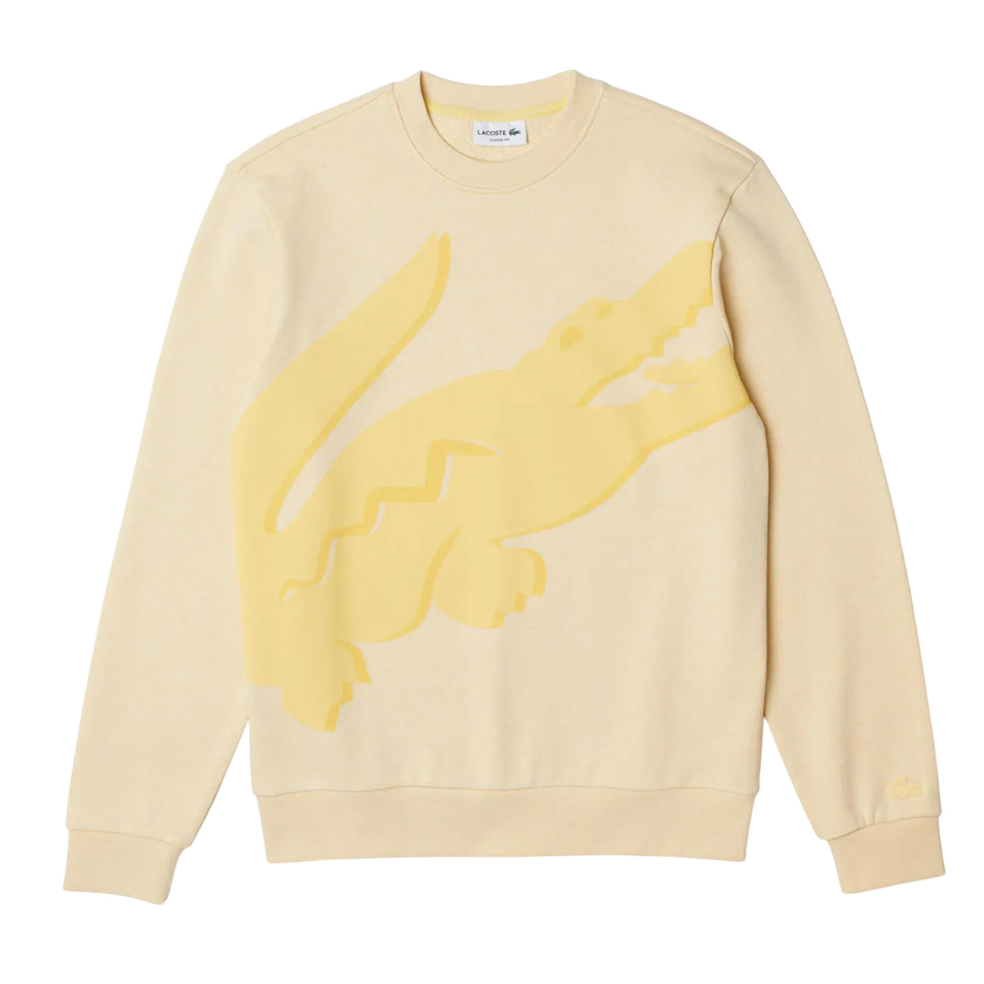 Mens Big Logo Classic Sweatshirt (Yellow) 1/4