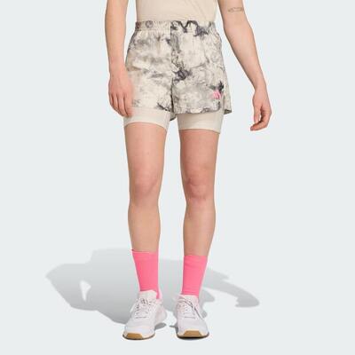 Own the run spray dye 2-in-1 short