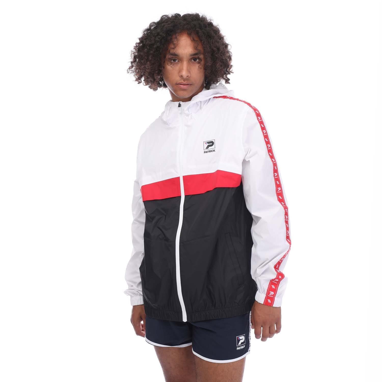 PATRICK Mens Carolus Windbreaker (White)