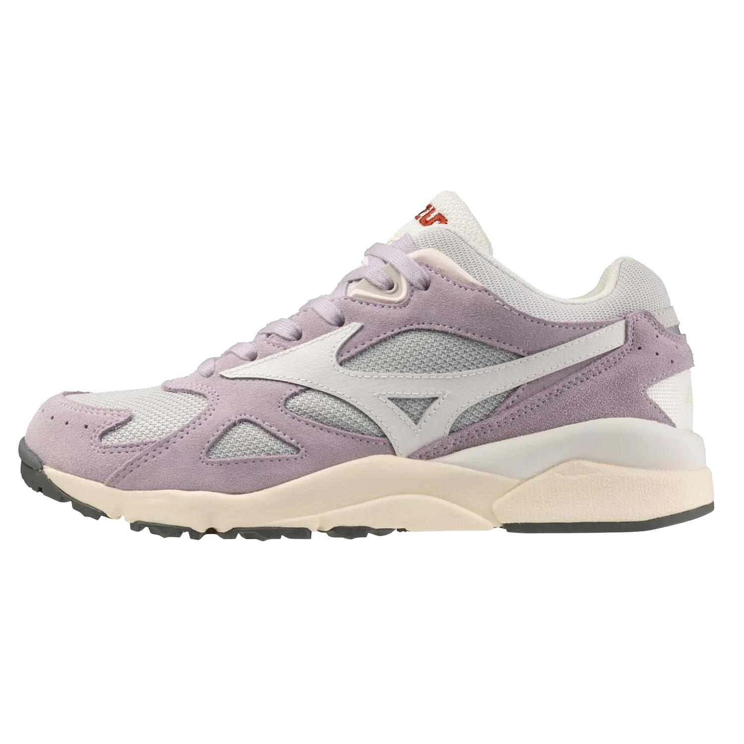 Womens/Ladies Sky Medal Suede Trainers (Lavender) 3/4