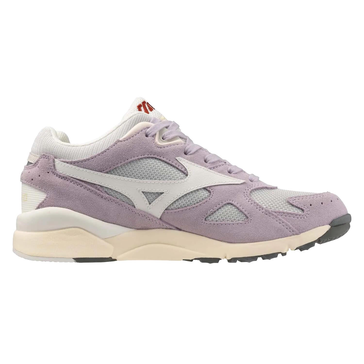 Womens/Ladies Sky Medal Suede Trainers (Lavender) 1/4