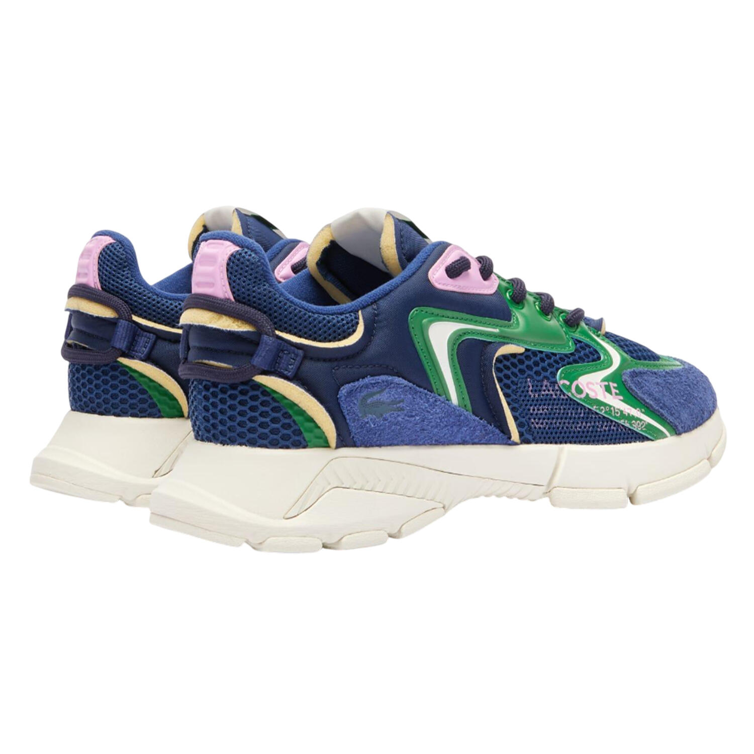 Unisex Adult L003 Neo Suede Trainers (Blue/Green) 2/4