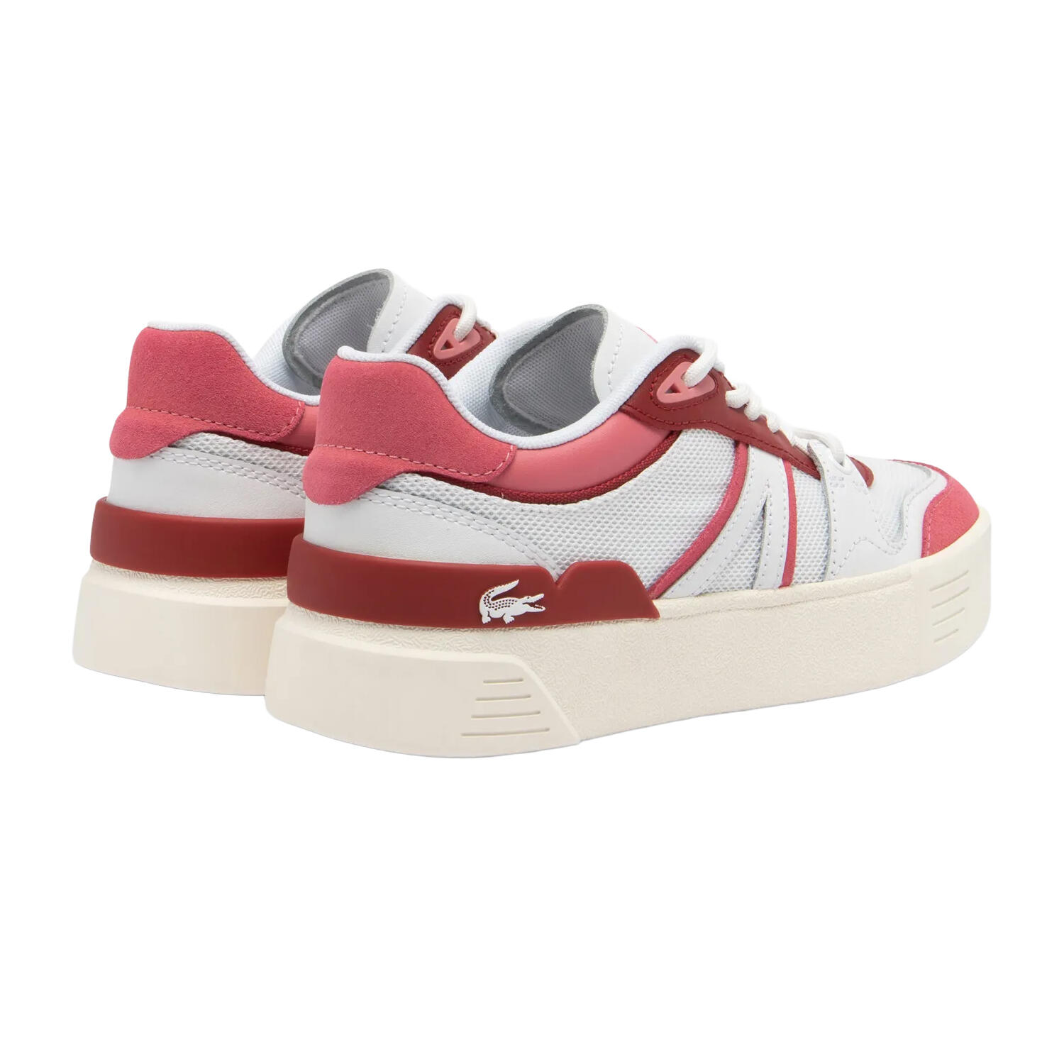 Womens/Ladies L002 Evo Trainers (White/Red) 2/4