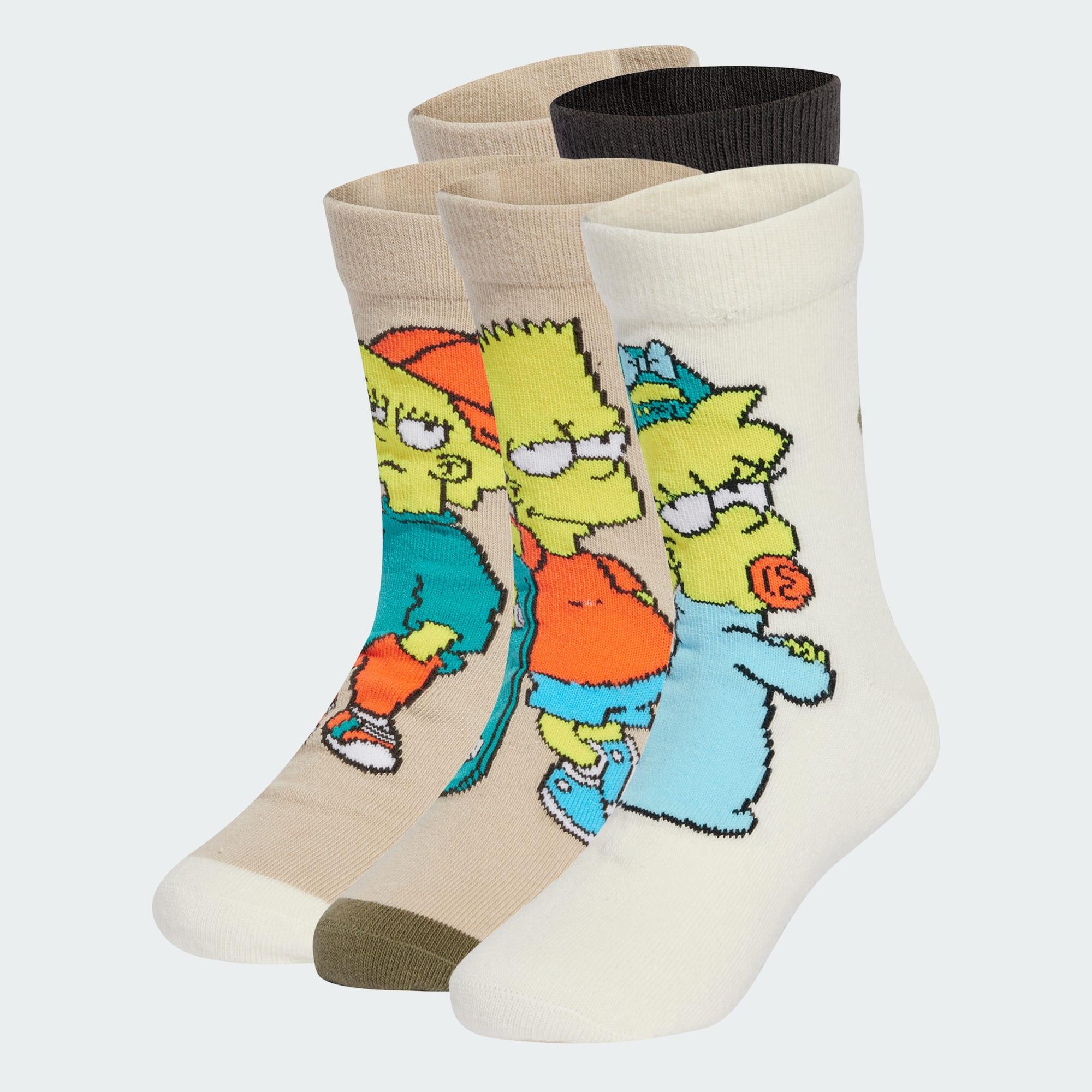 Calcetines adidas The Simpsons para niños 4/5