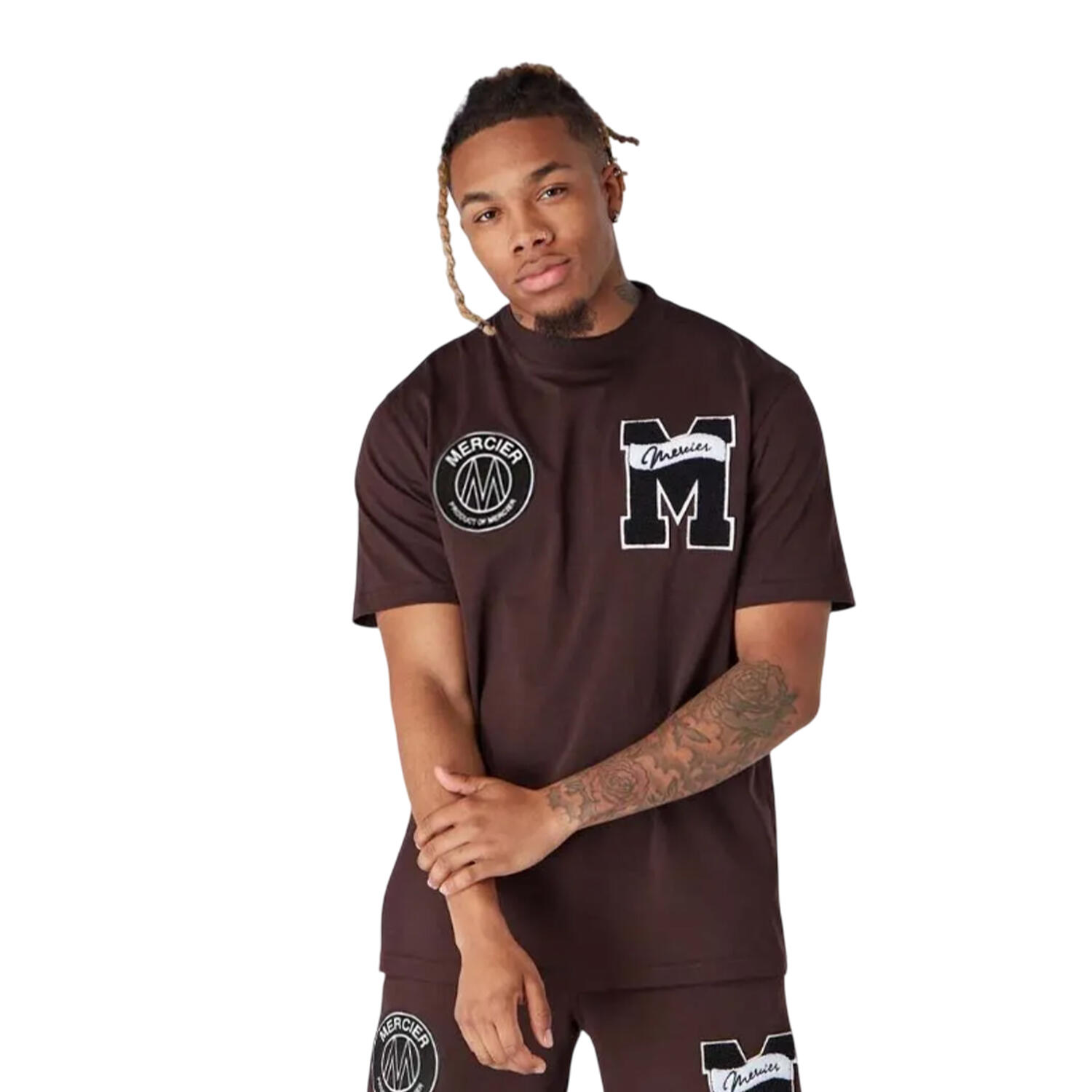 MERCIER Mens Academy TShirt (Brown)