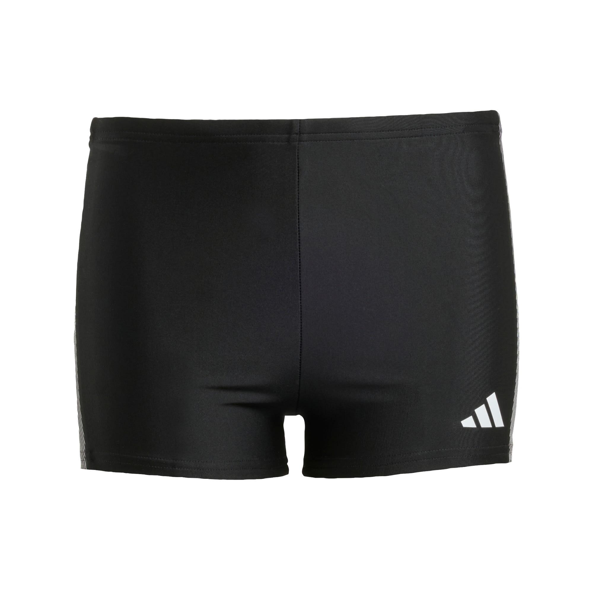 Adidas - Boxer De Natation 3 Bandes Colorblock Enfants - Bas De Maillot De Bain - Noir - 8 À 10 Ans - Decathlon