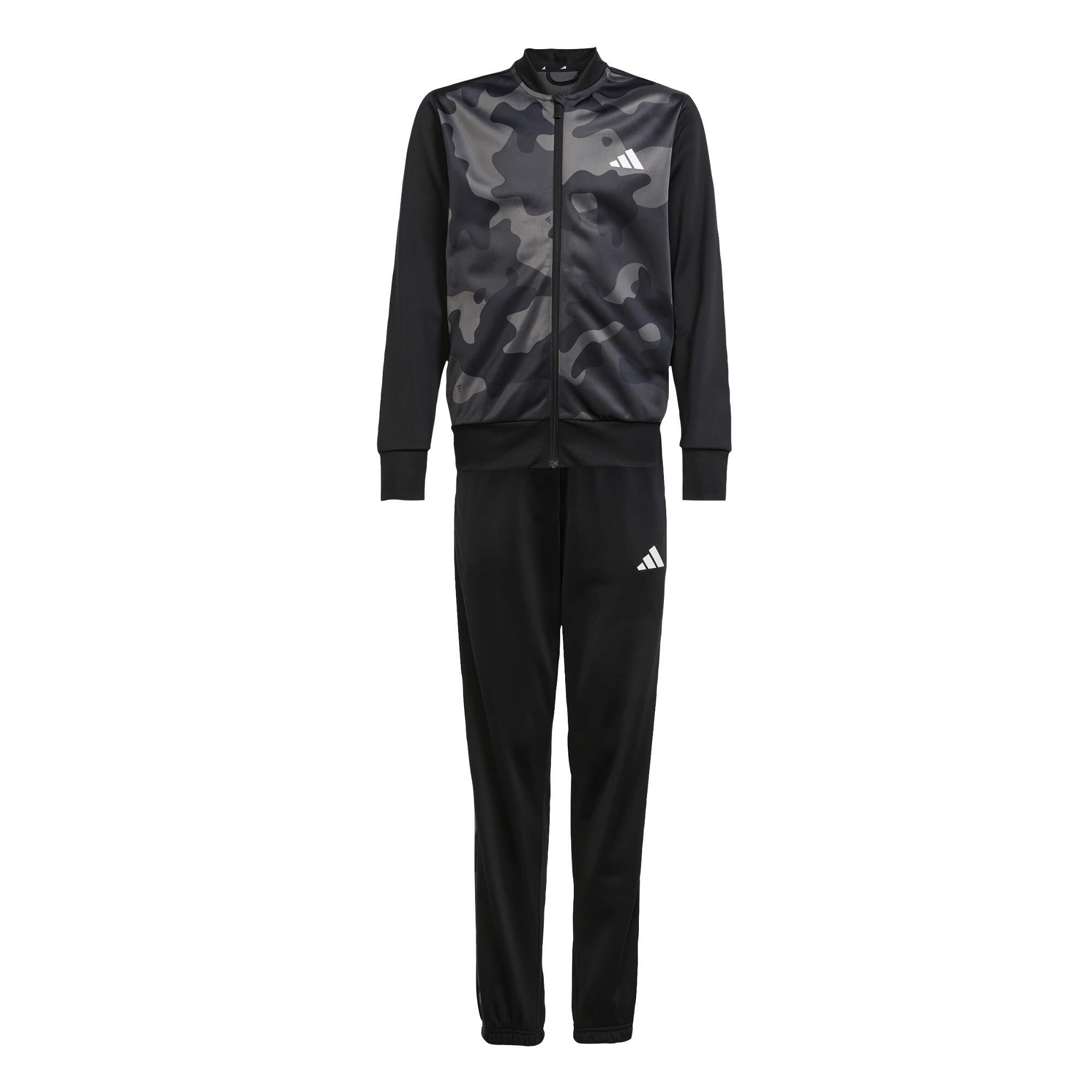 Seasonal Essential Kids Camouflage Tricot 3-Stripes All Over Printed Track Suit 3/7