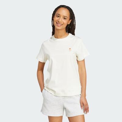 Cat patch graphic t-shirt