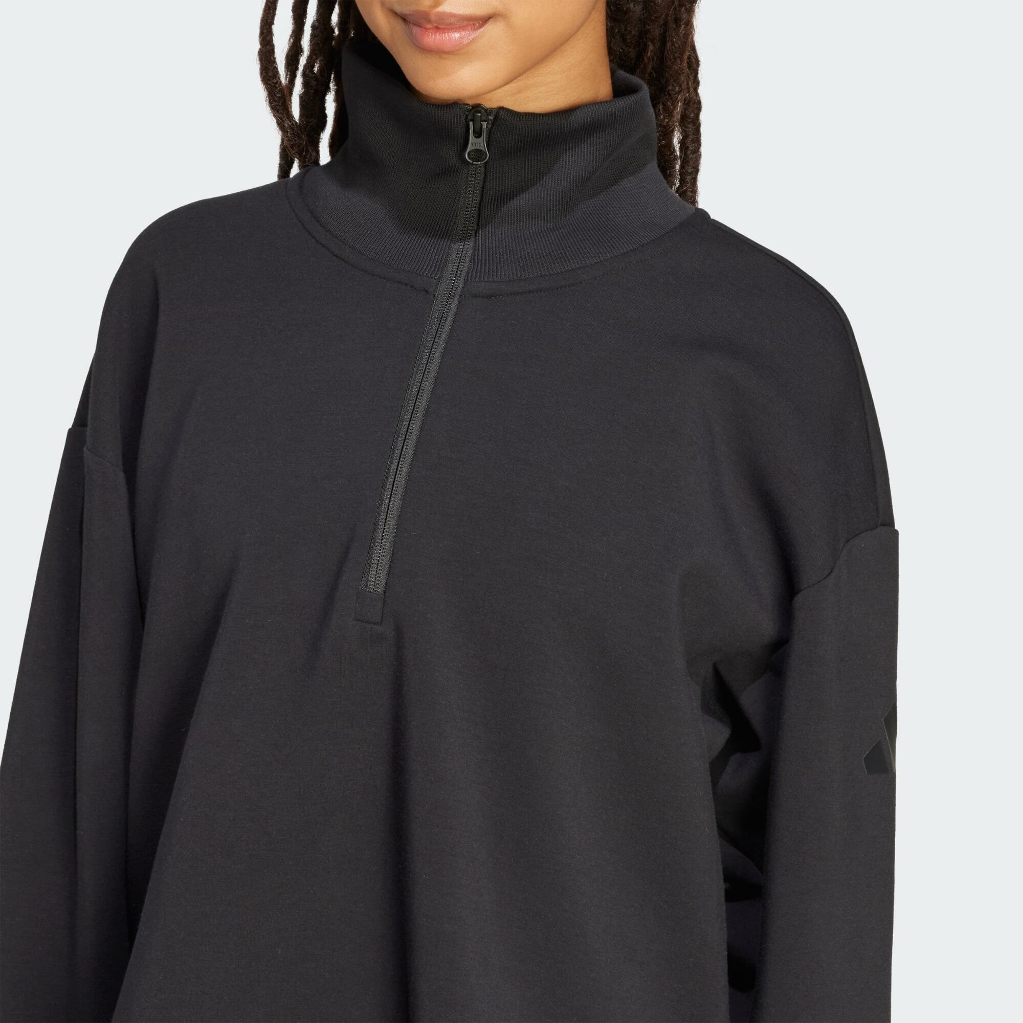 felpa Soft Lux con zip da ¼ 4/6