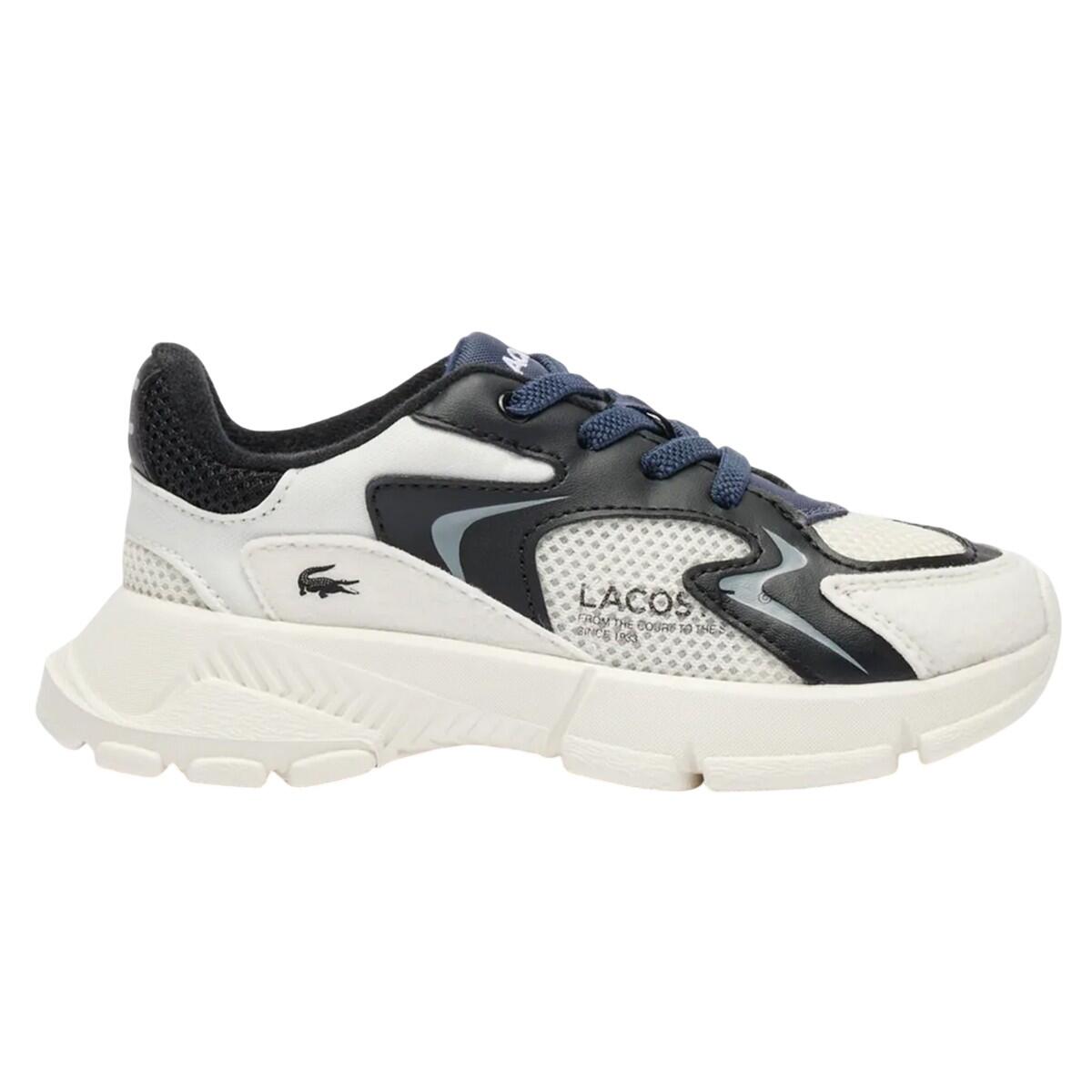 Childrens/Kids L003 Neo Trainers (Off White) 3/4