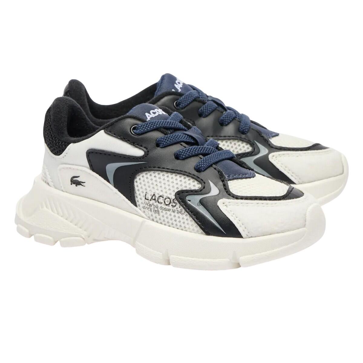 Childrens/Kids L003 Neo Trainers (Off White) 1/4