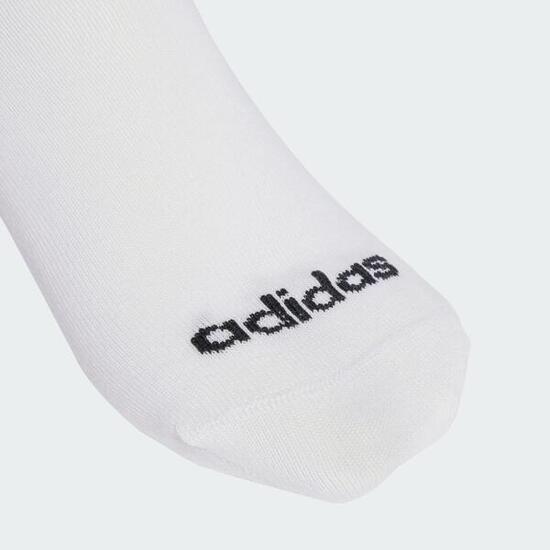 Chaussettes rembourrées hauteur mollet logo linéaire (6 paires)