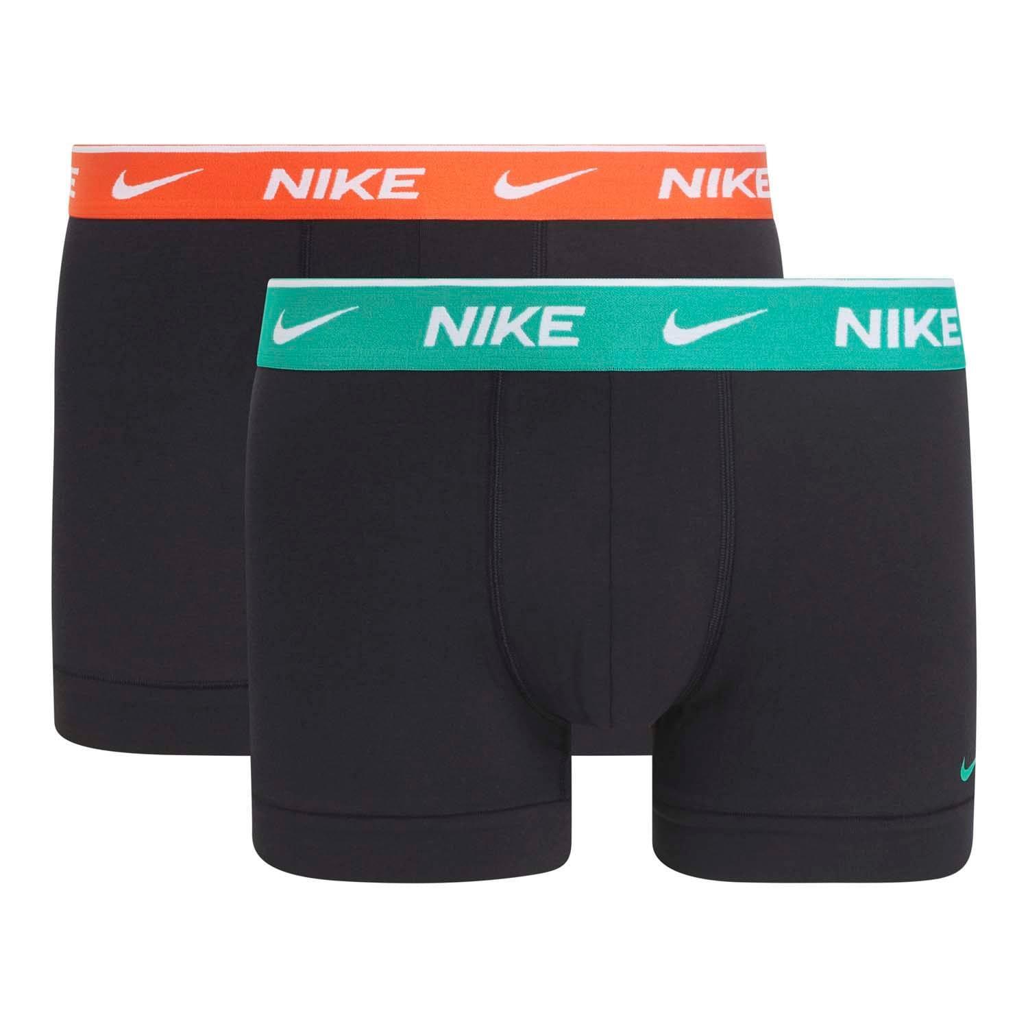 black / forest green / orange
