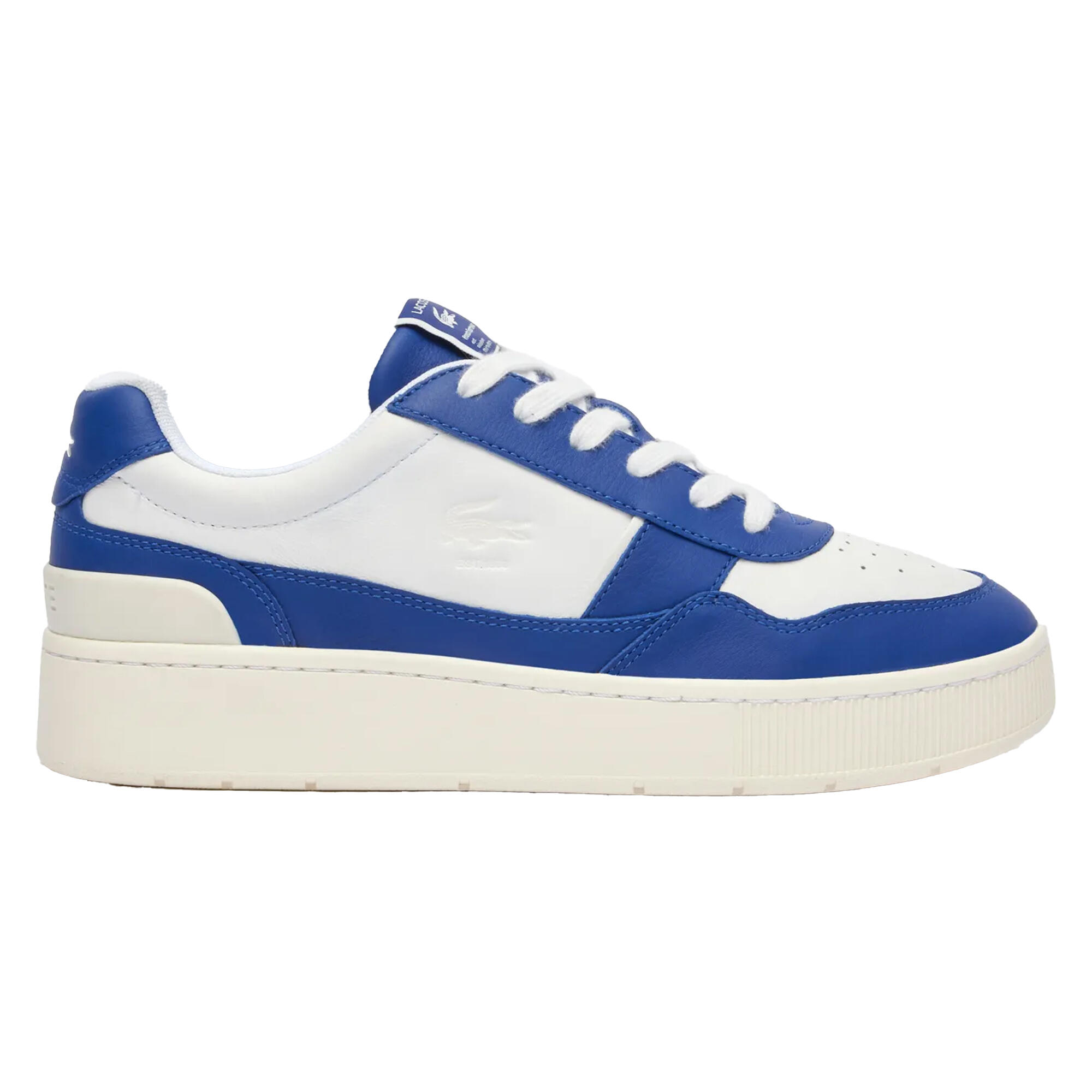 Mens Aceclip Premium Leather Trainers (Blue/White) 1/4