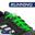 Lacets Élastiques Course Running Confort Optimal en Silicone - vert fluo
