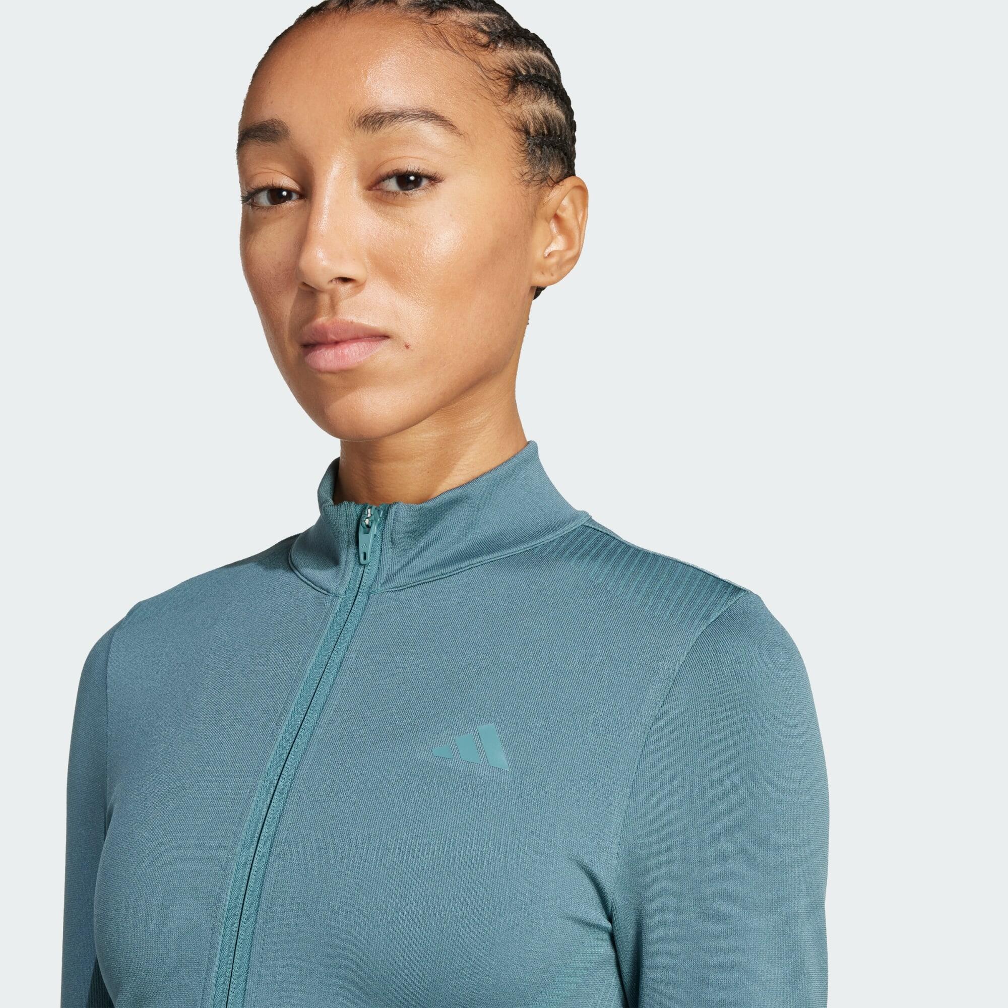 Bluza Workout Essentials Full-Zip Knit 4/5
